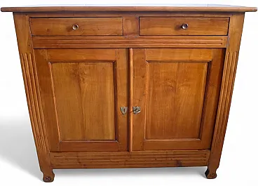 Credenza in ciliegio massello, meta '800