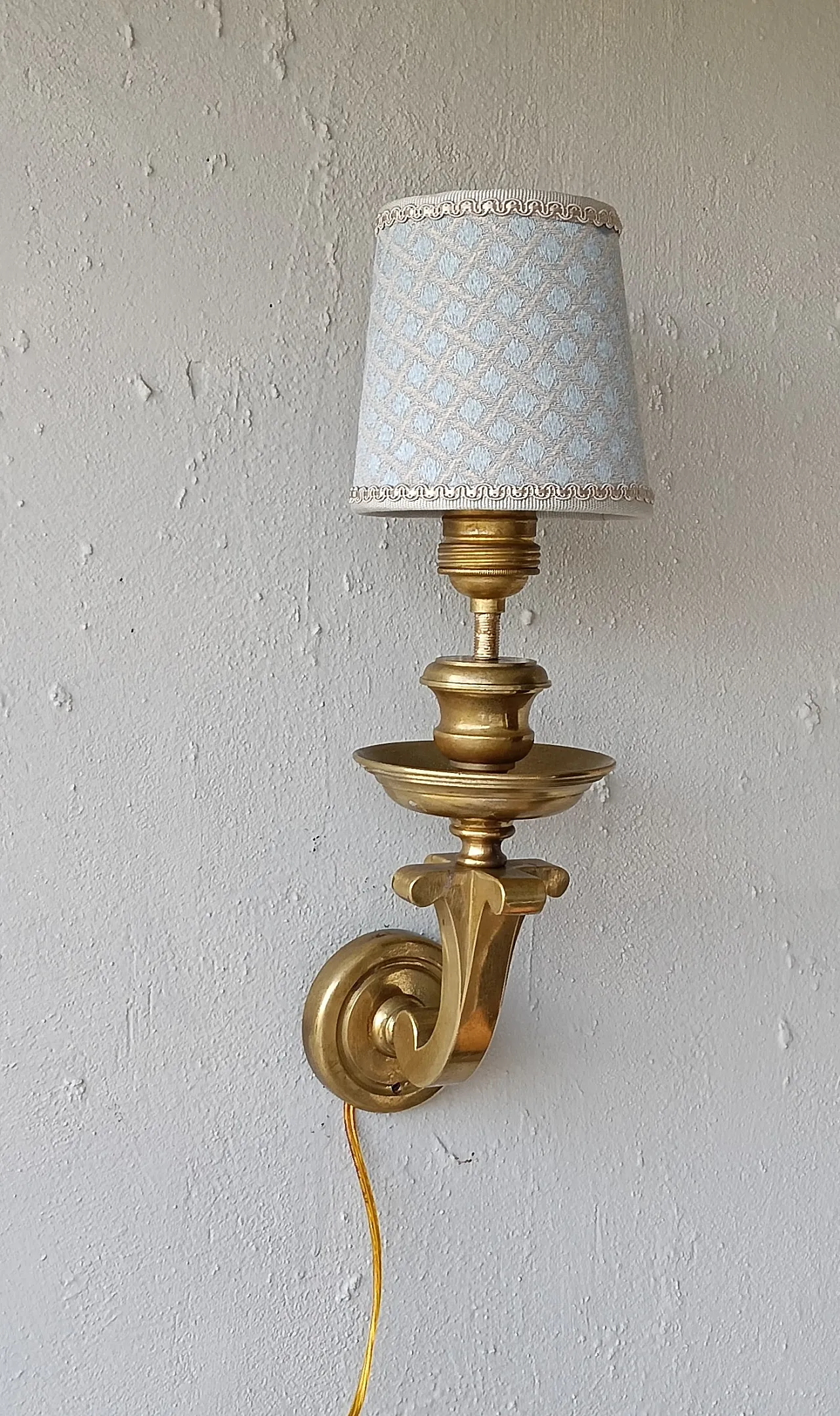 Pair of sconces, 1940s 5
