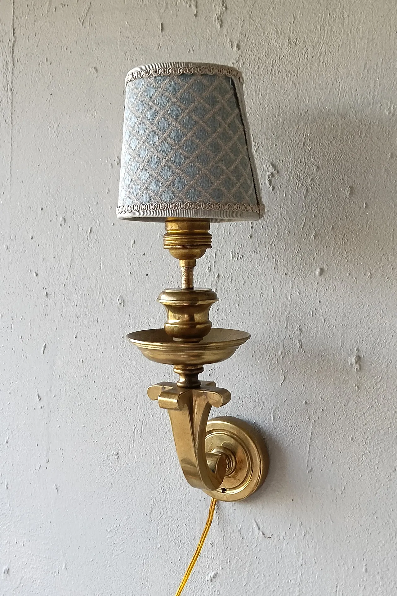 Pair of sconces, 1940s 7