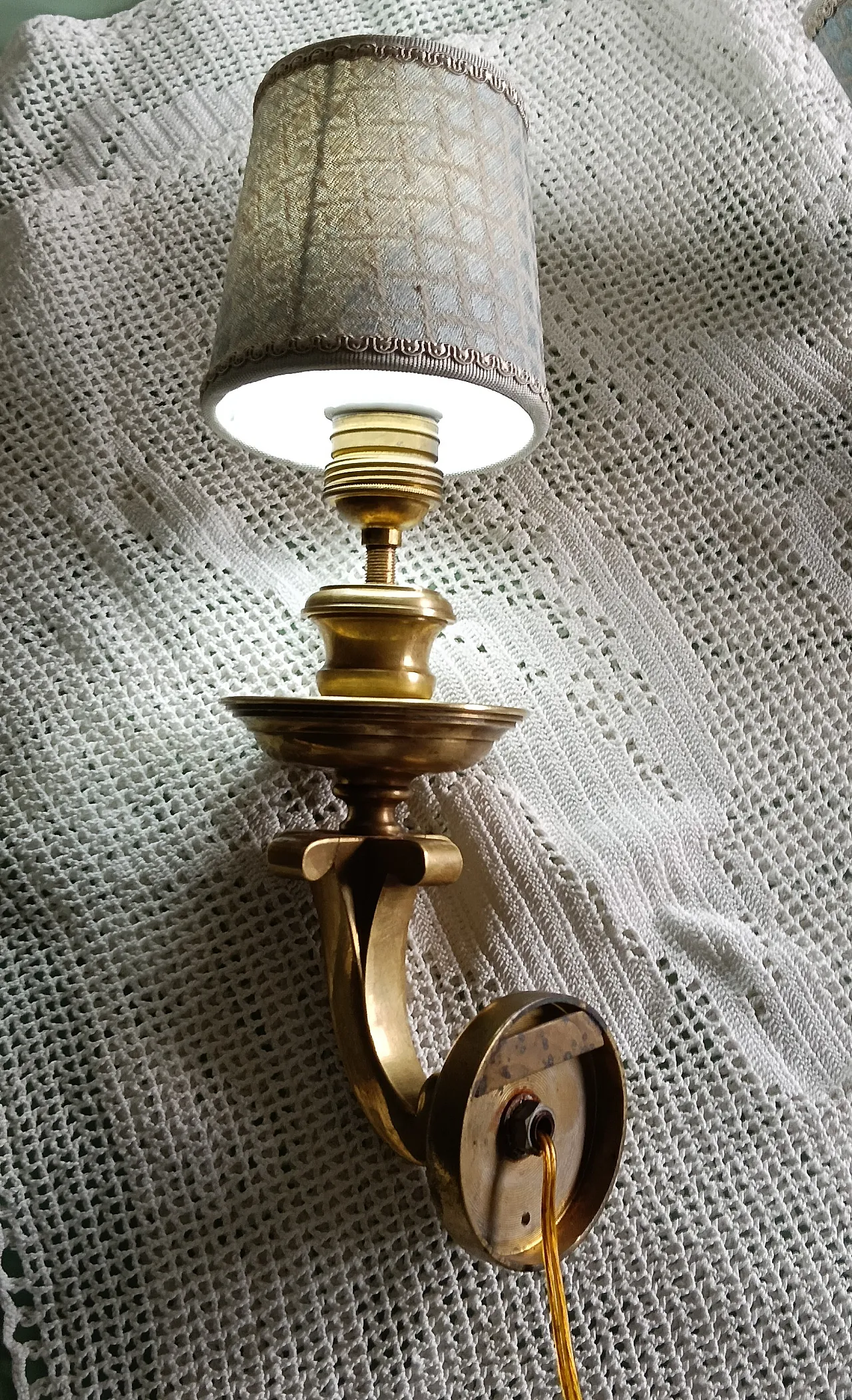 Pair of sconces, 1940s 19