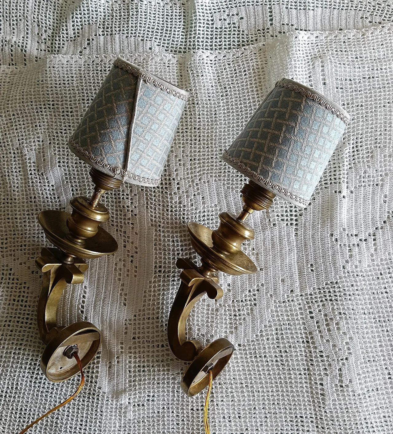 Pair of sconces, 1940s 27