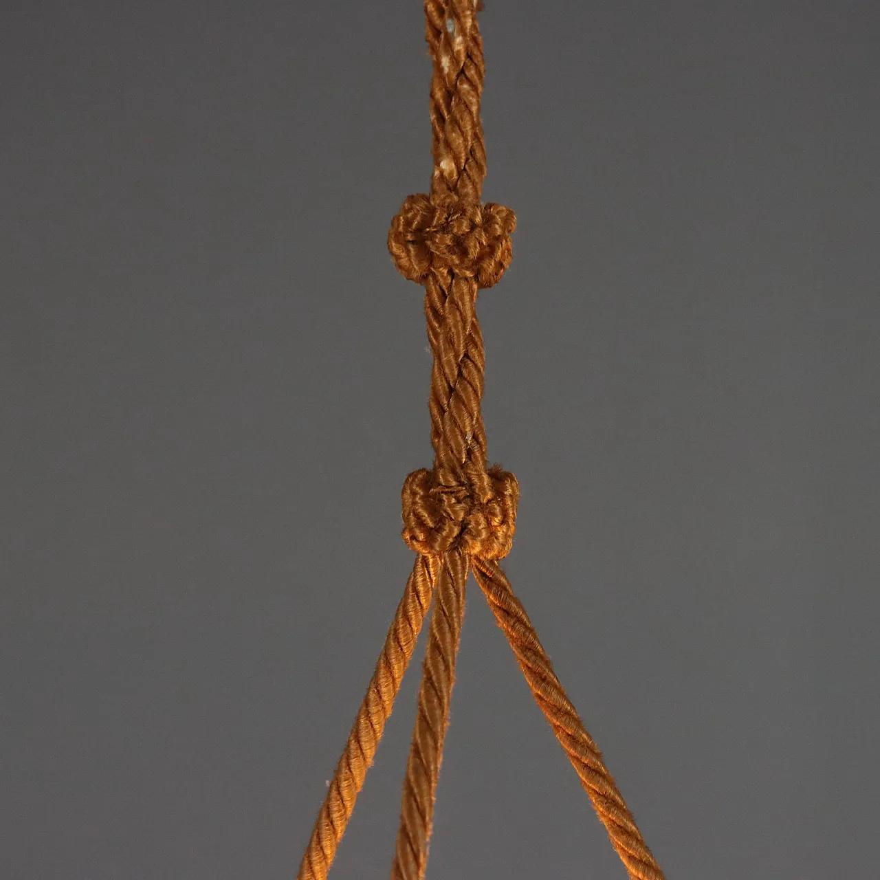 Lampadario in vetro Artistar France con volatili, '900 4