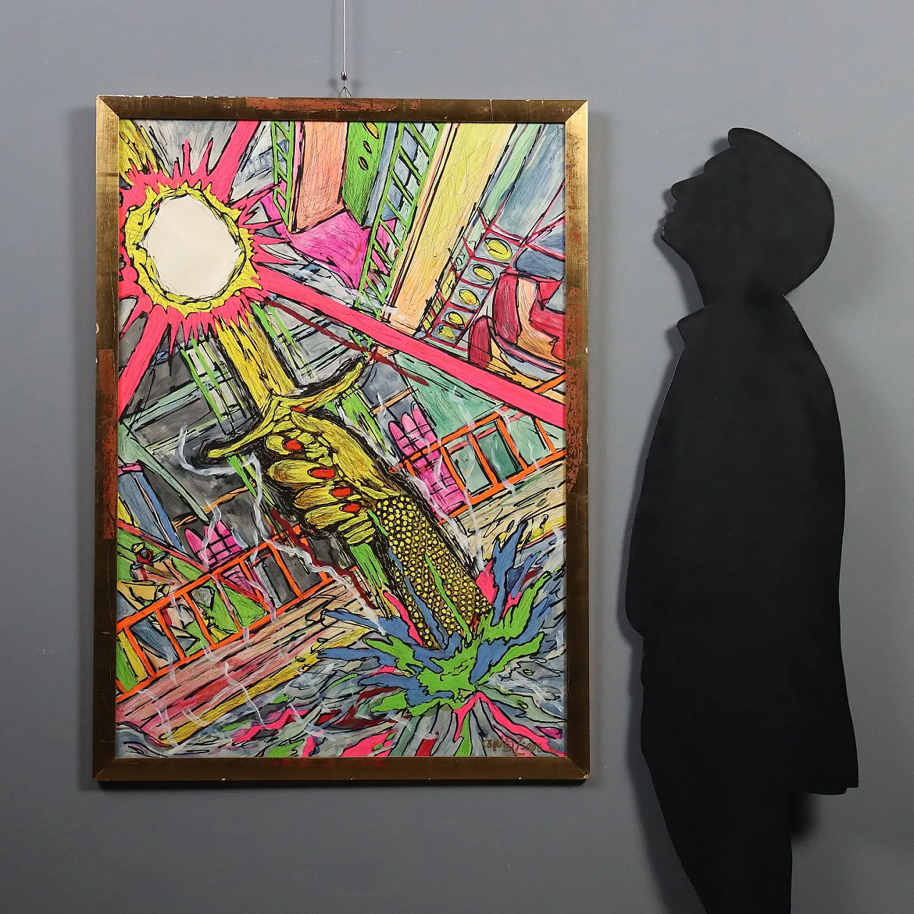 Painting by Carlos Zerpa, 1980s 2