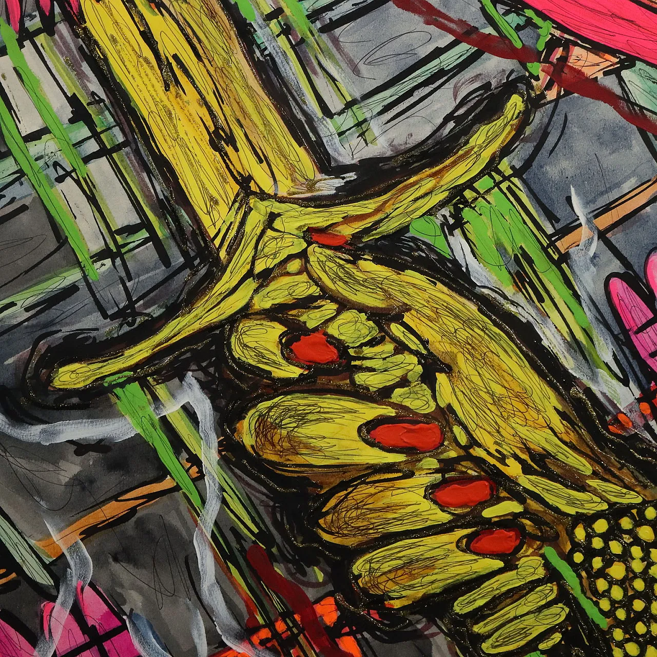 Painting by Carlos Zerpa, 1980s 4