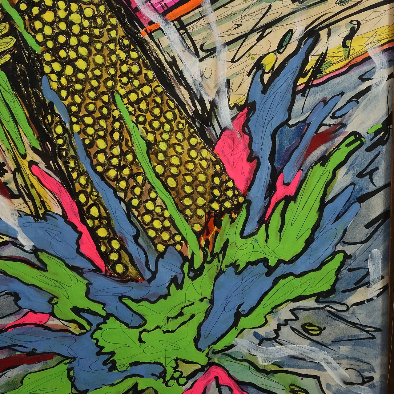 Painting by Carlos Zerpa, 1980s 6