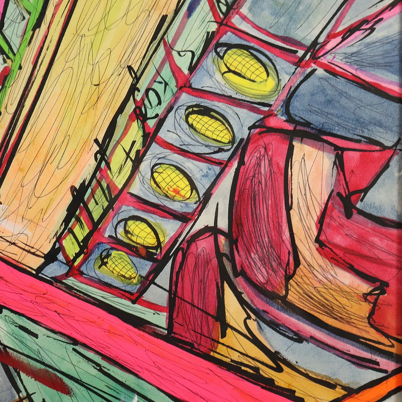 Painting by Carlos Zerpa, 1980s 8