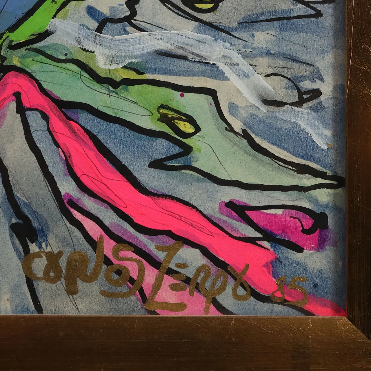 Painting by Carlos Zerpa, 1980s 9