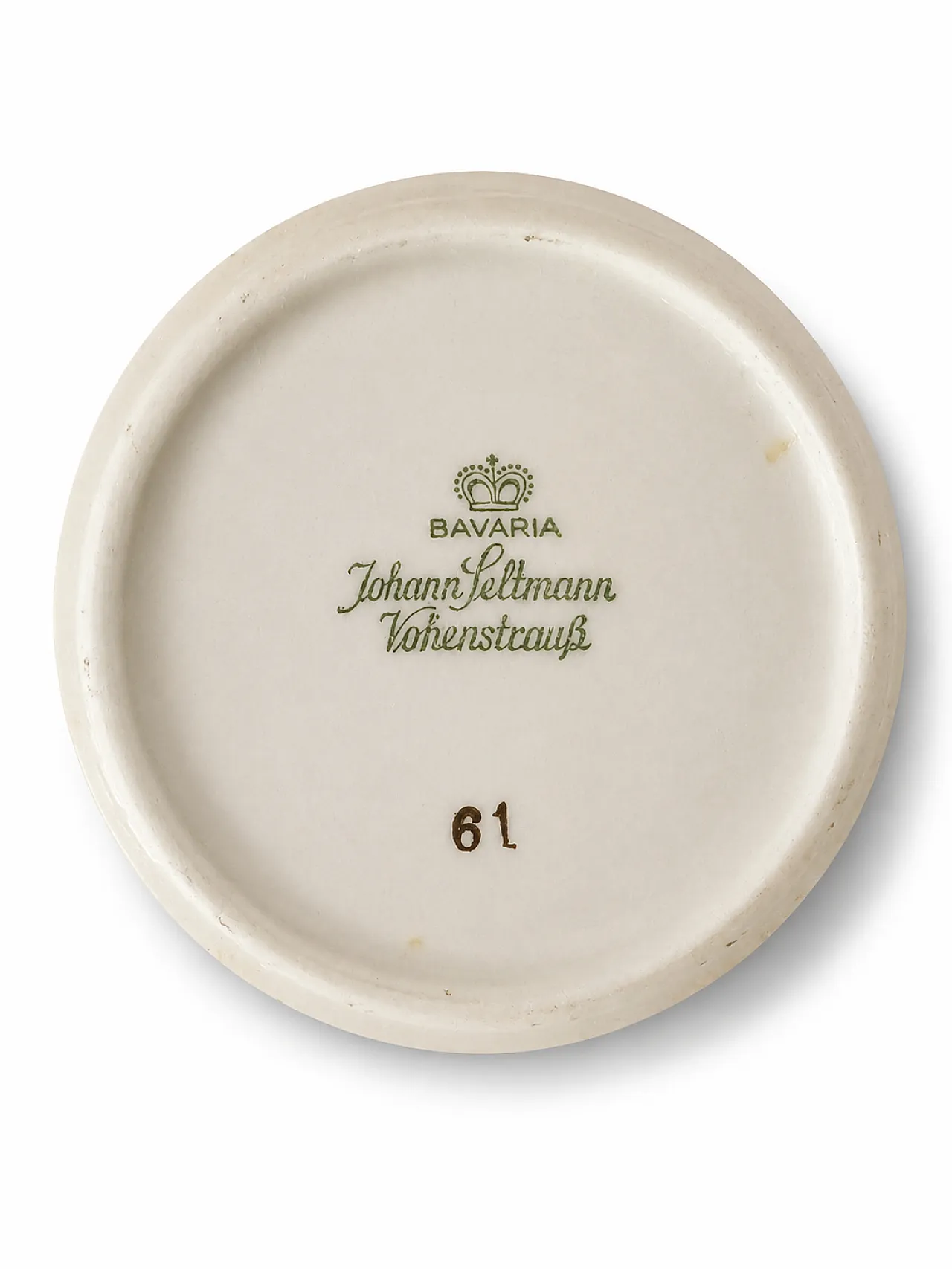 Set of 3 Seltmann Bavaria plates from the 1950s/60s 1