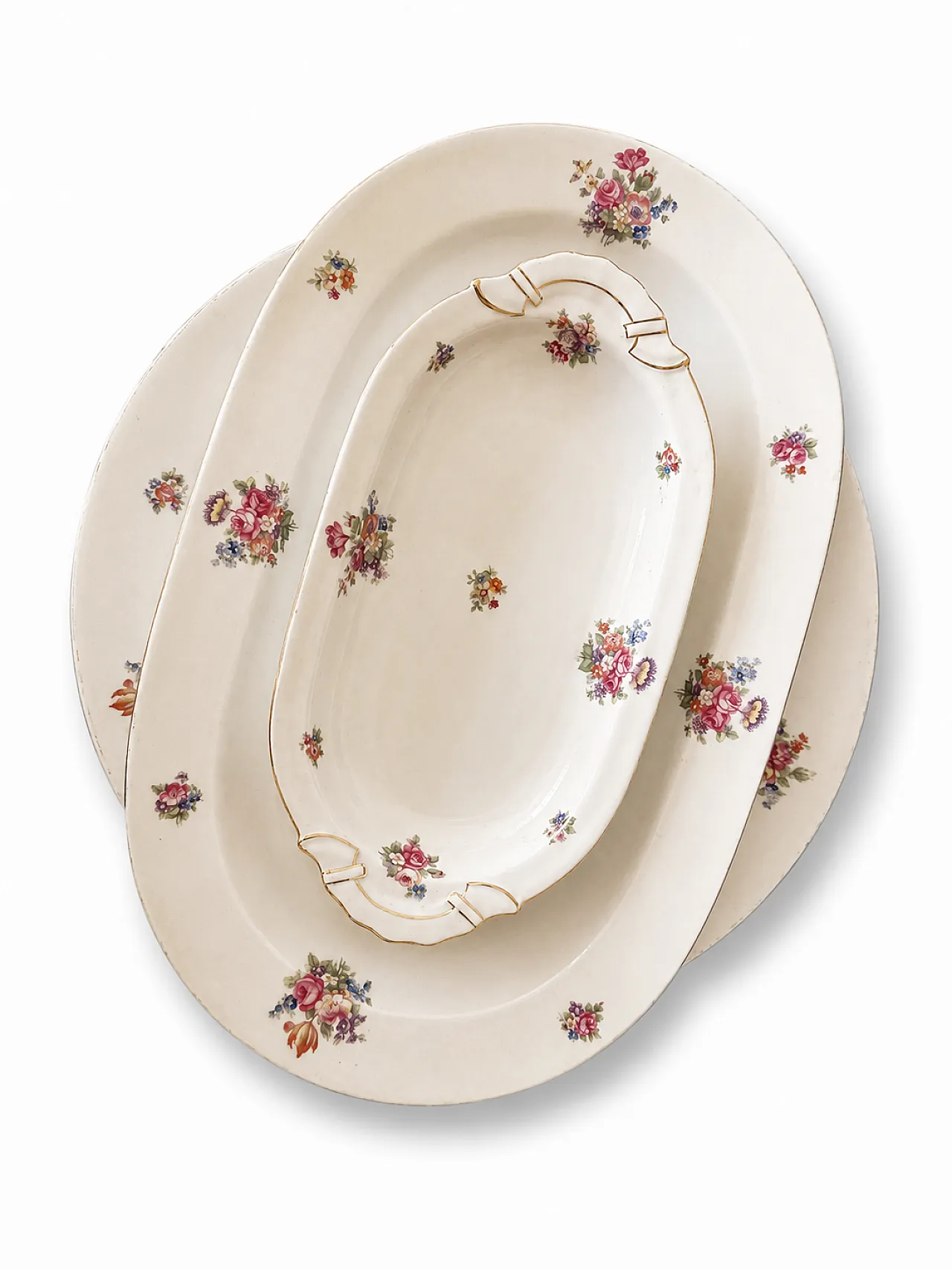 Set of 3 Seltmann Bavaria plates from the 1950s/60s 2