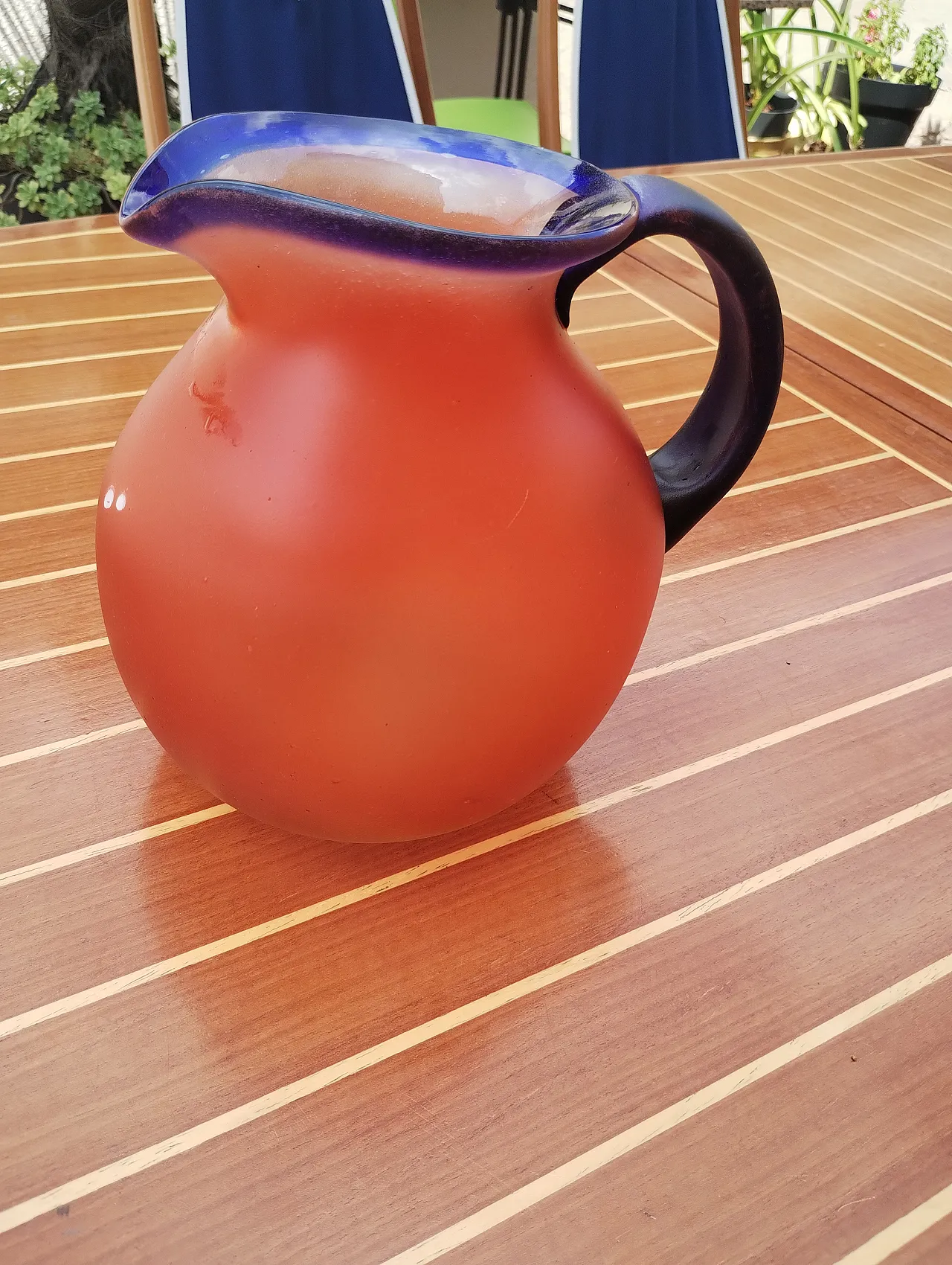 Caraffa in vetro Murano nello stile Carlo Moretti, anni '70 1