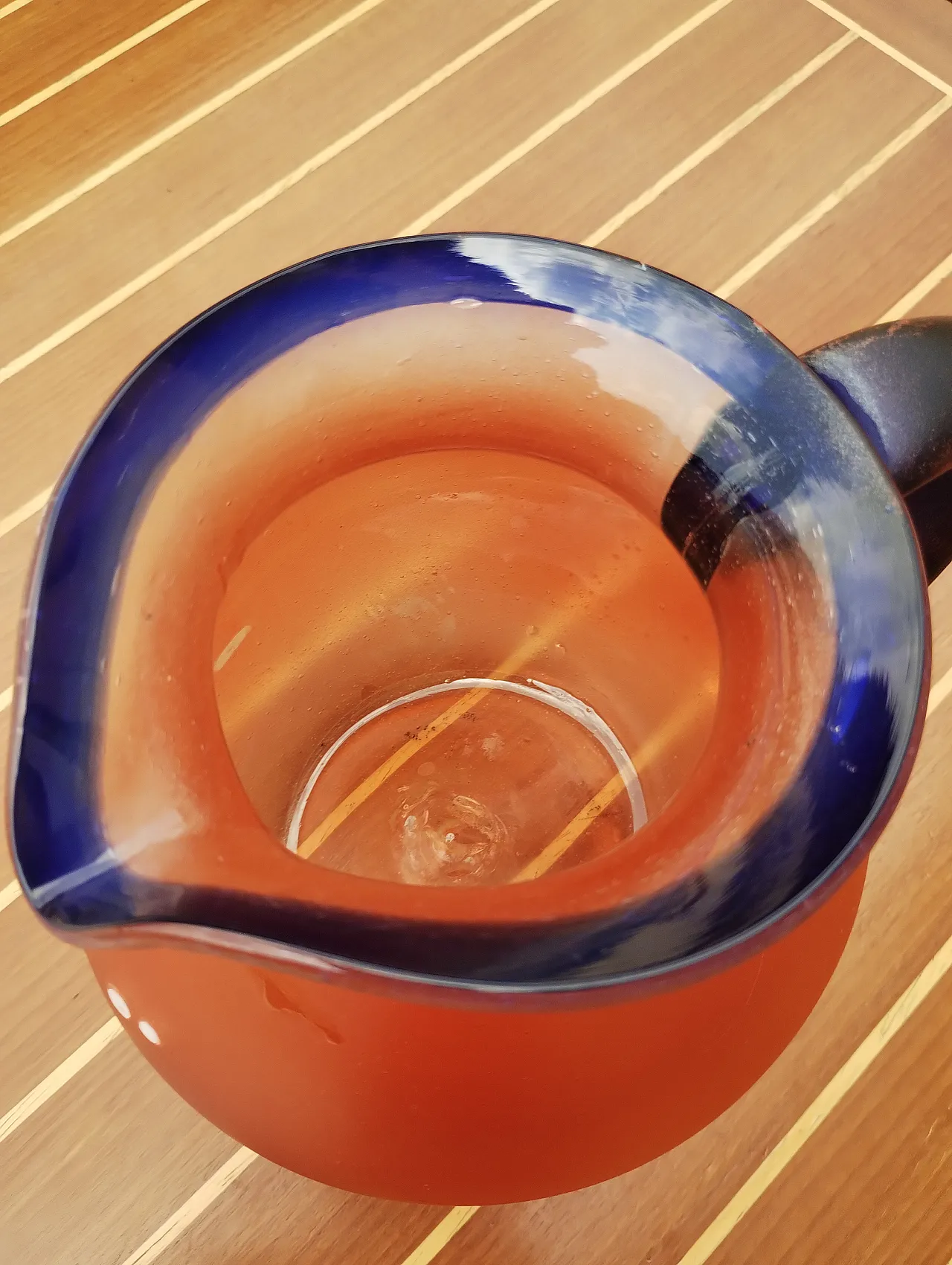 Caraffa in vetro Murano nello stile Carlo Moretti, anni '70 3