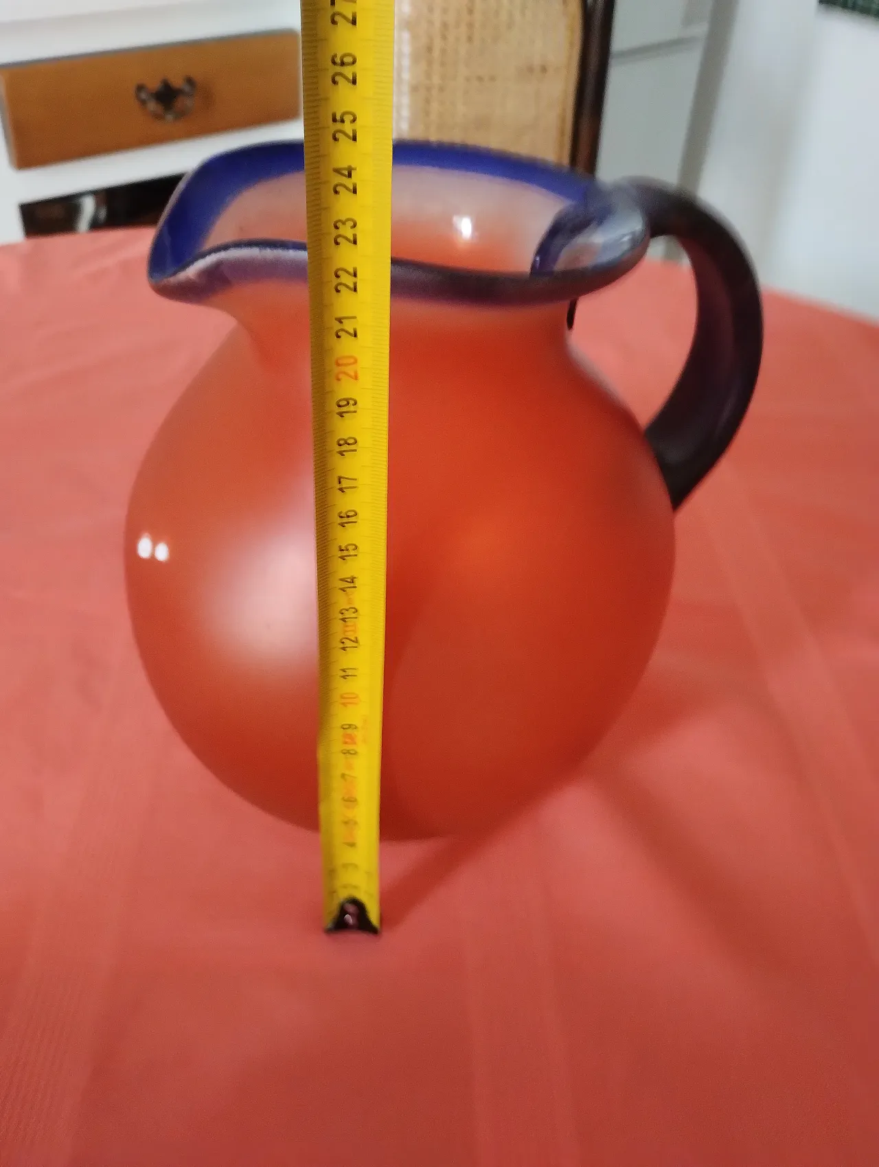 Caraffa in vetro Murano nello stile Carlo Moretti, anni '70 6