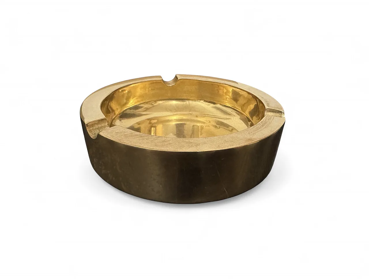 Brass ashtray, 1970s 1