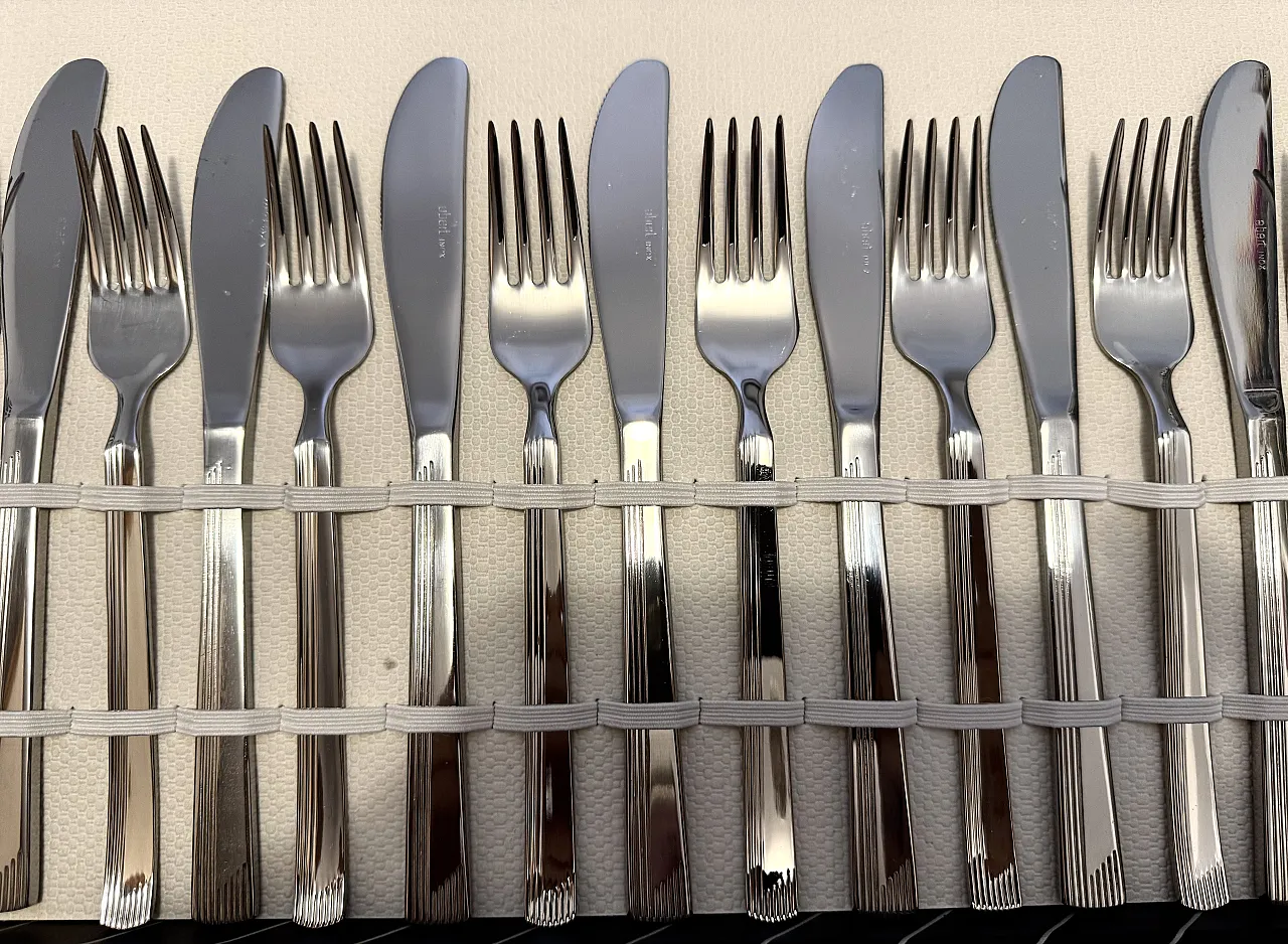 Abert cutlery set of 75, 70s 2