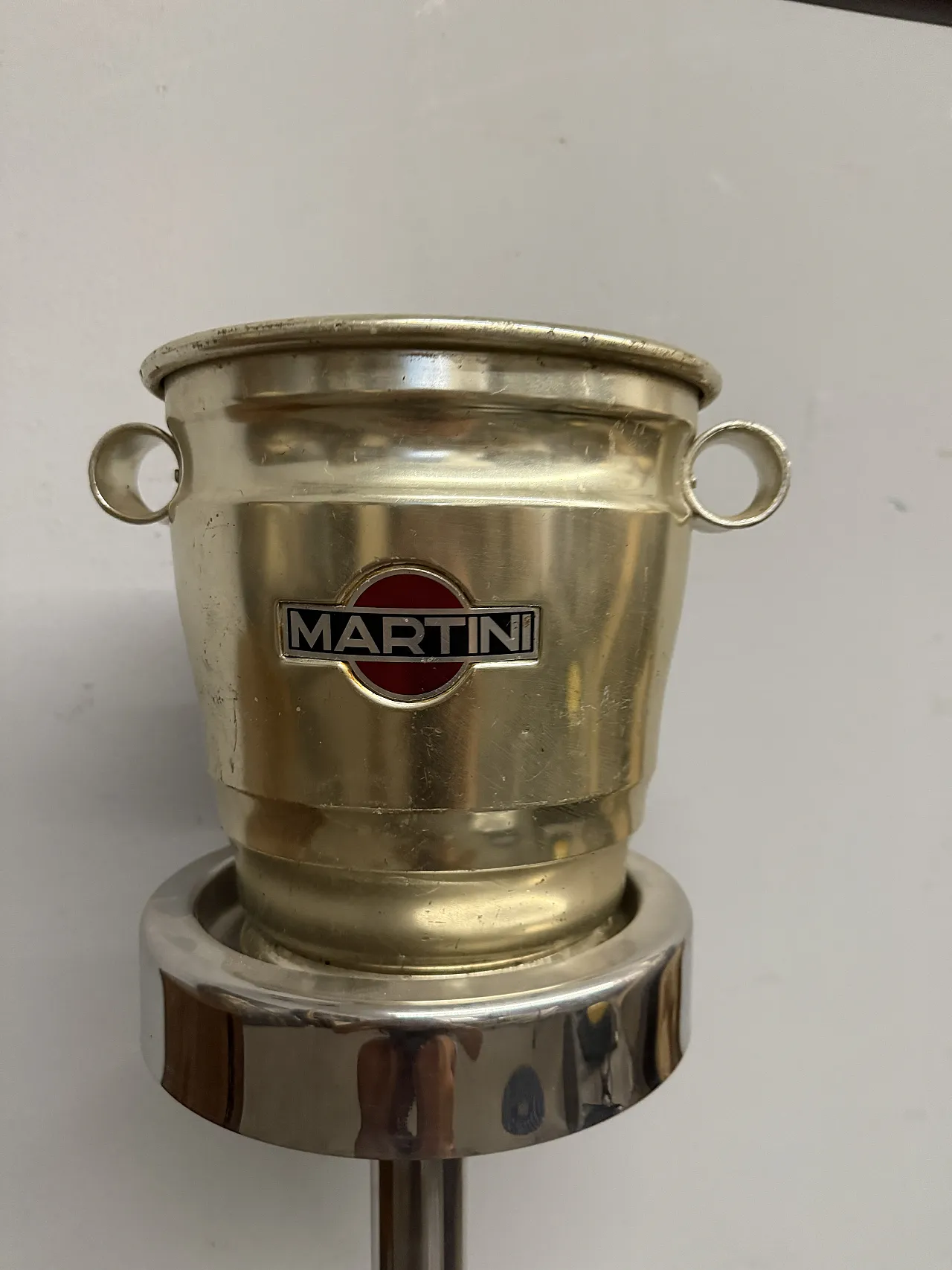 Italian advertising Martini ice bucket, 30s 3