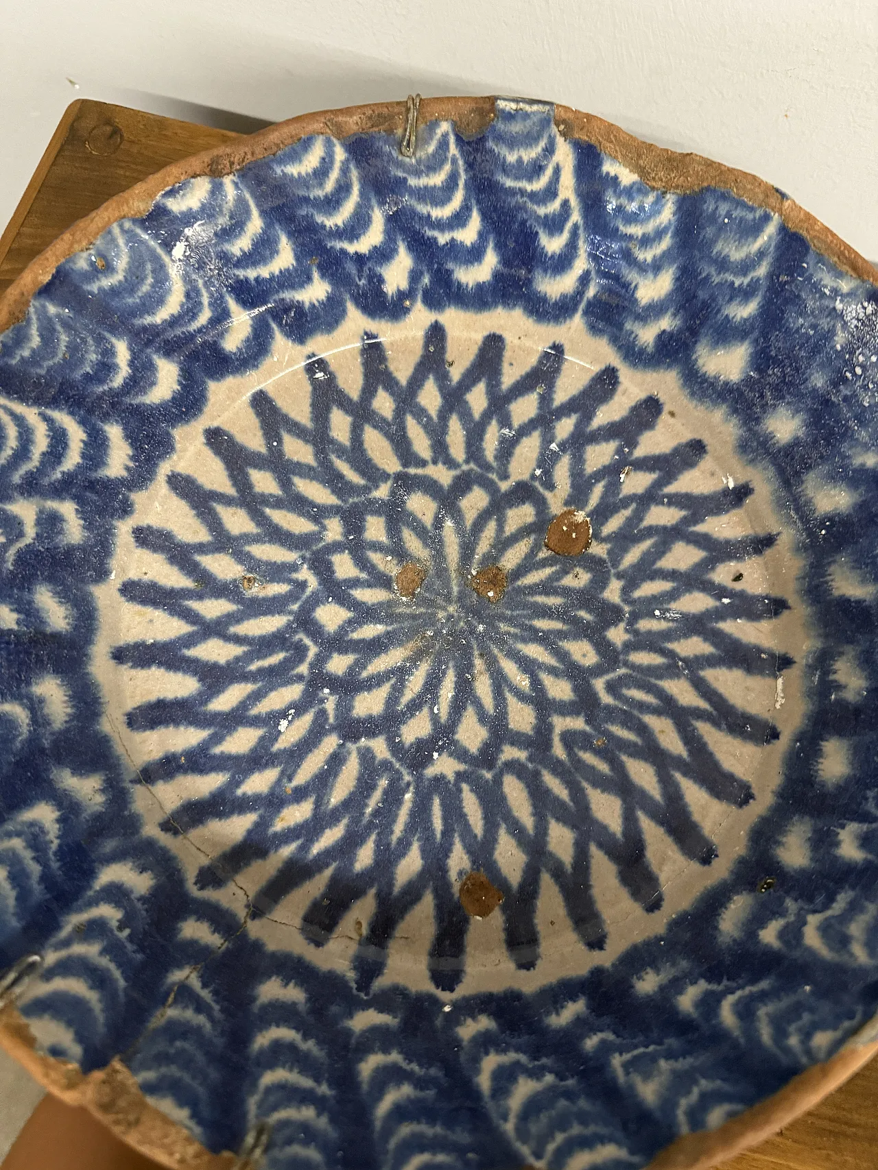 Coppia di piatti spagnoli maiolica Fajaluzza, '700 4