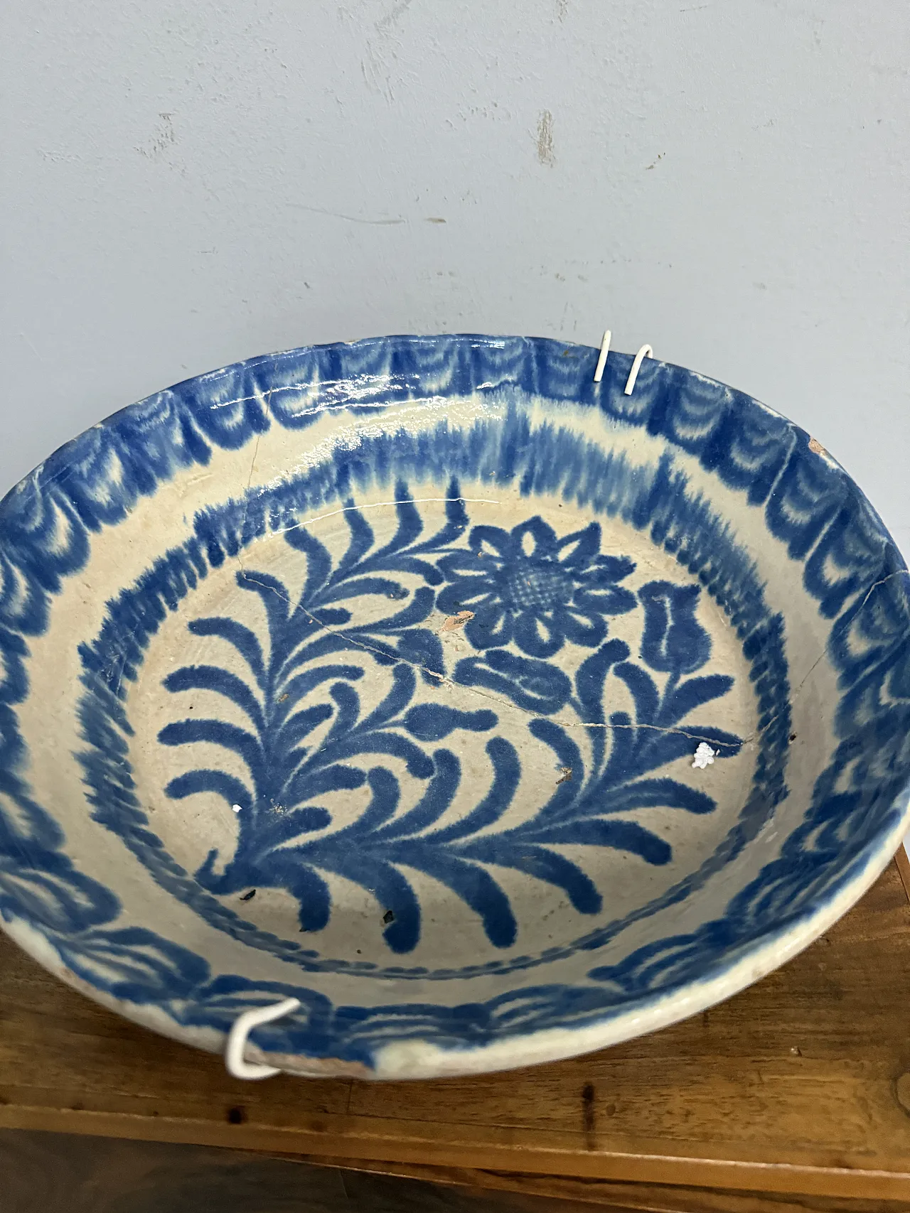 Coppia di piatti spagnoli maiolica Fajaluzza, '700 7