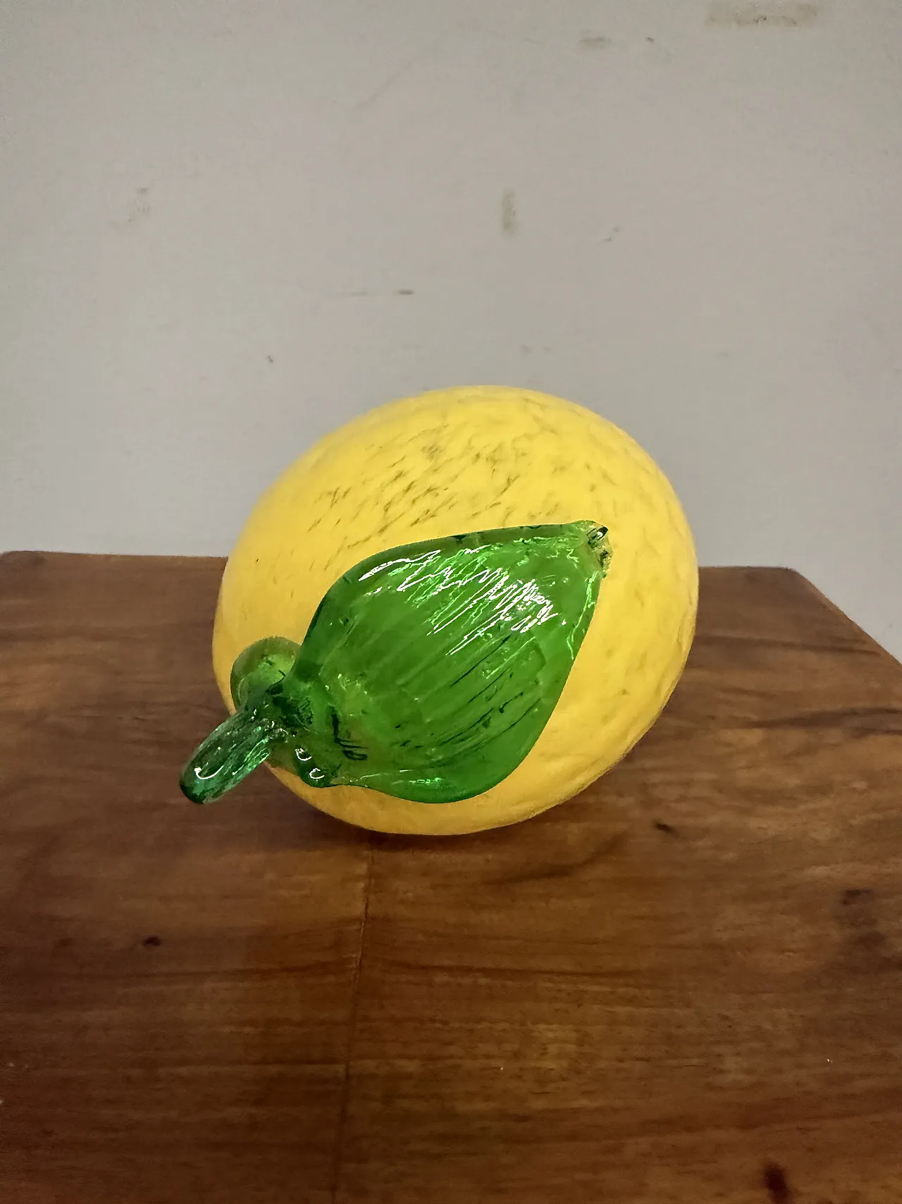 Murano glass lemon, 70s 2