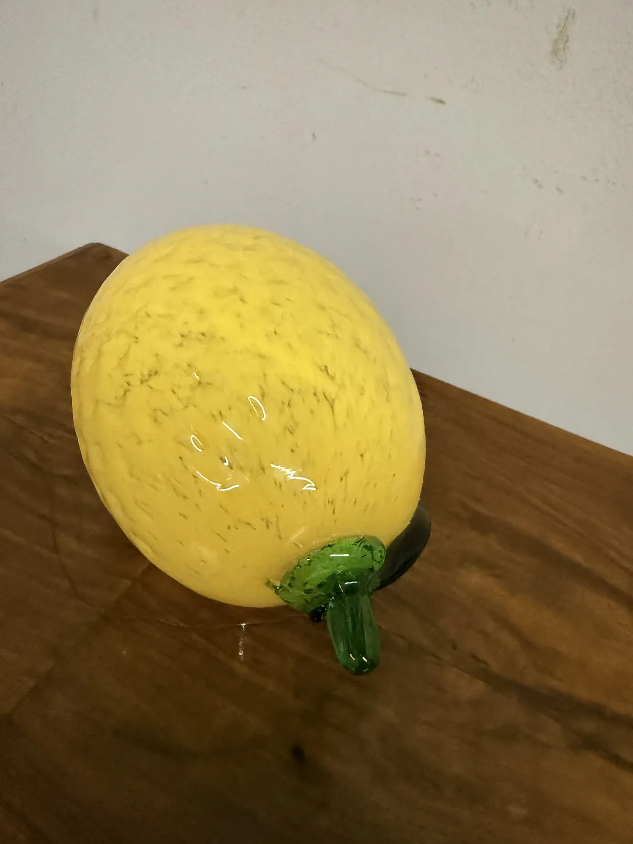 Murano glass lemon, 70s 4