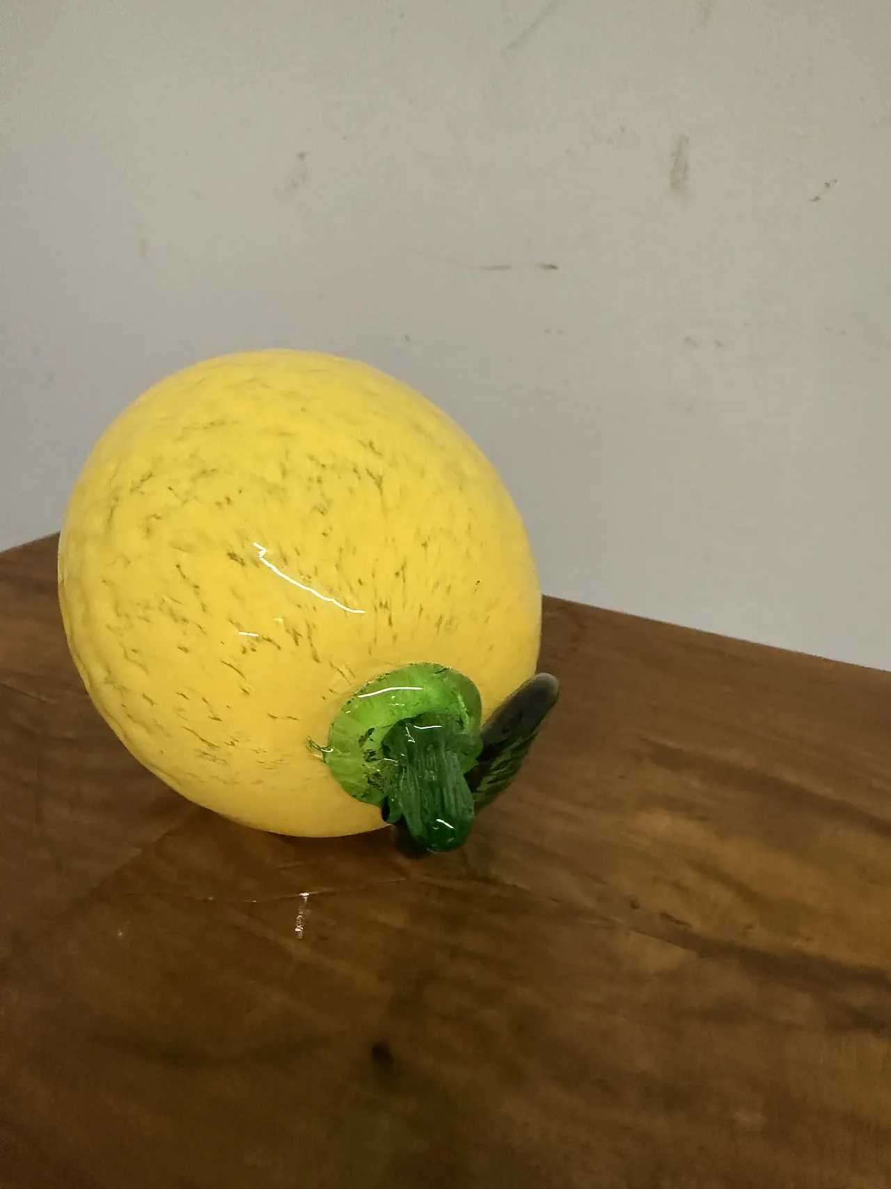 Murano glass lemon, 70s 5