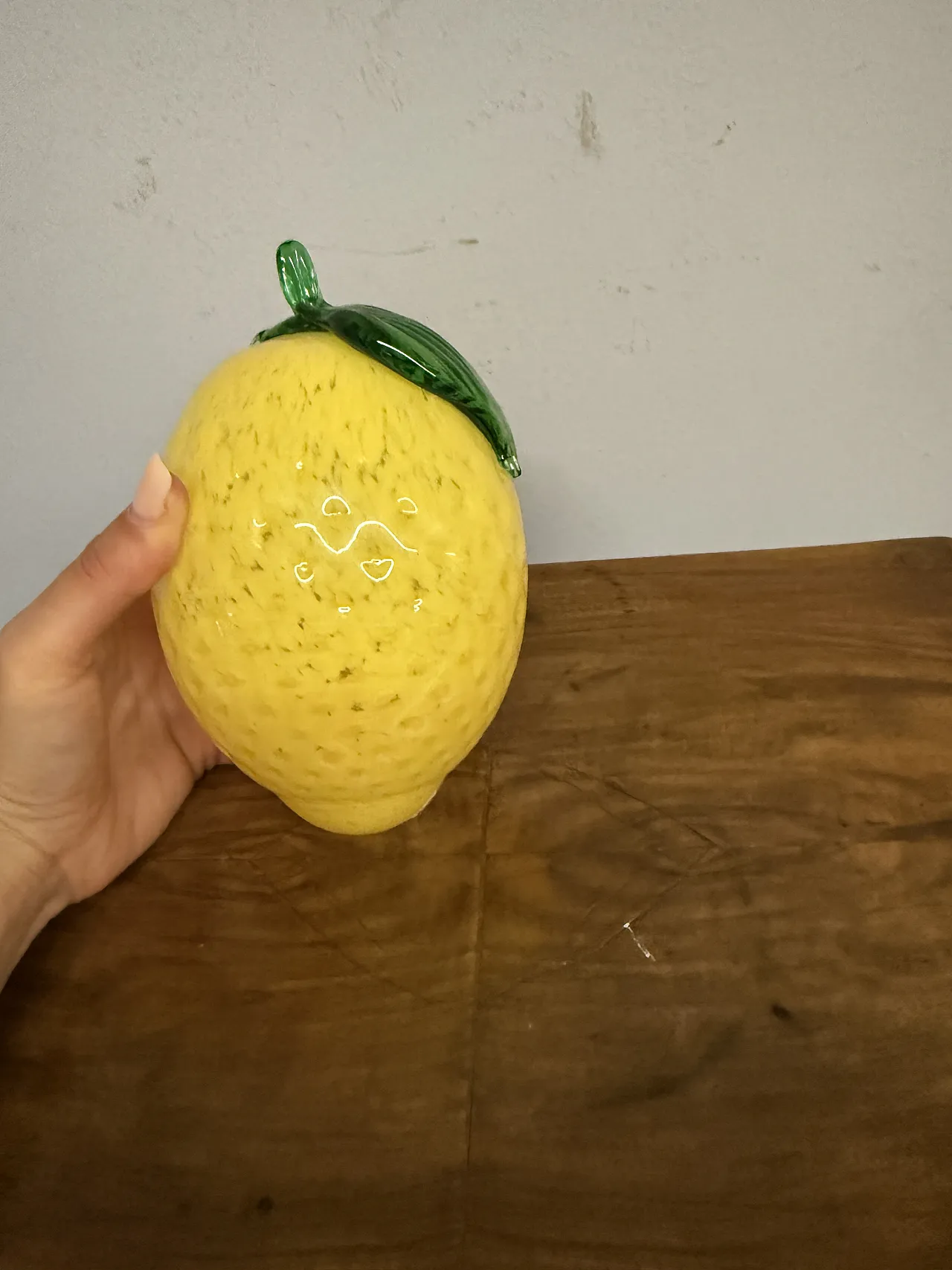 Murano glass lemon, 70s 6