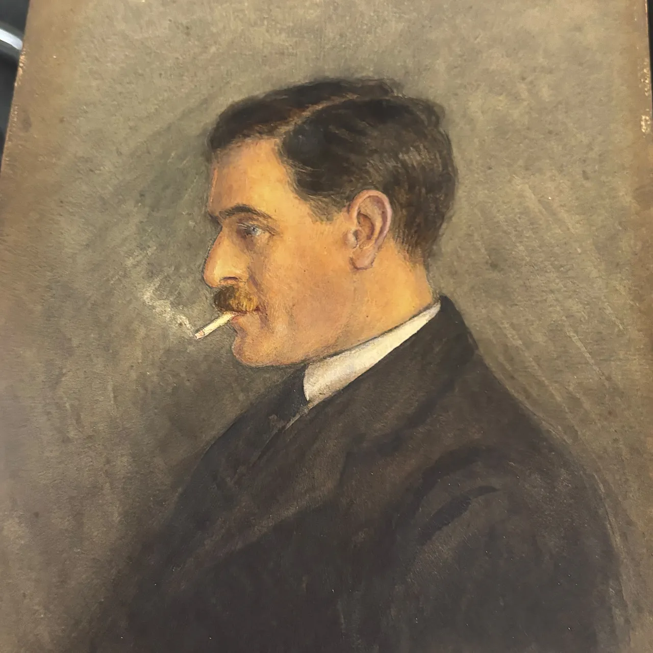 Acquarello Biggs raffigurante personaggio, 1918 7