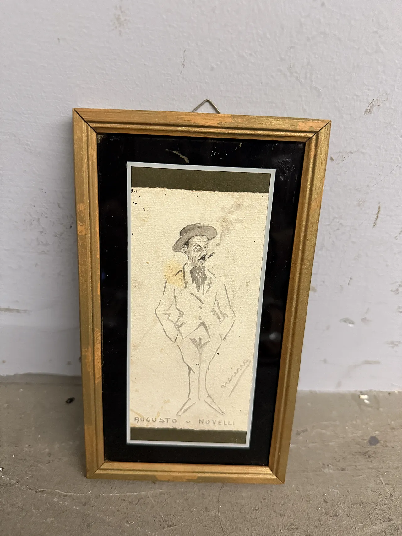 Disegno a china Augusto Novelli Neri Nannetti (Nerino), 1930 1