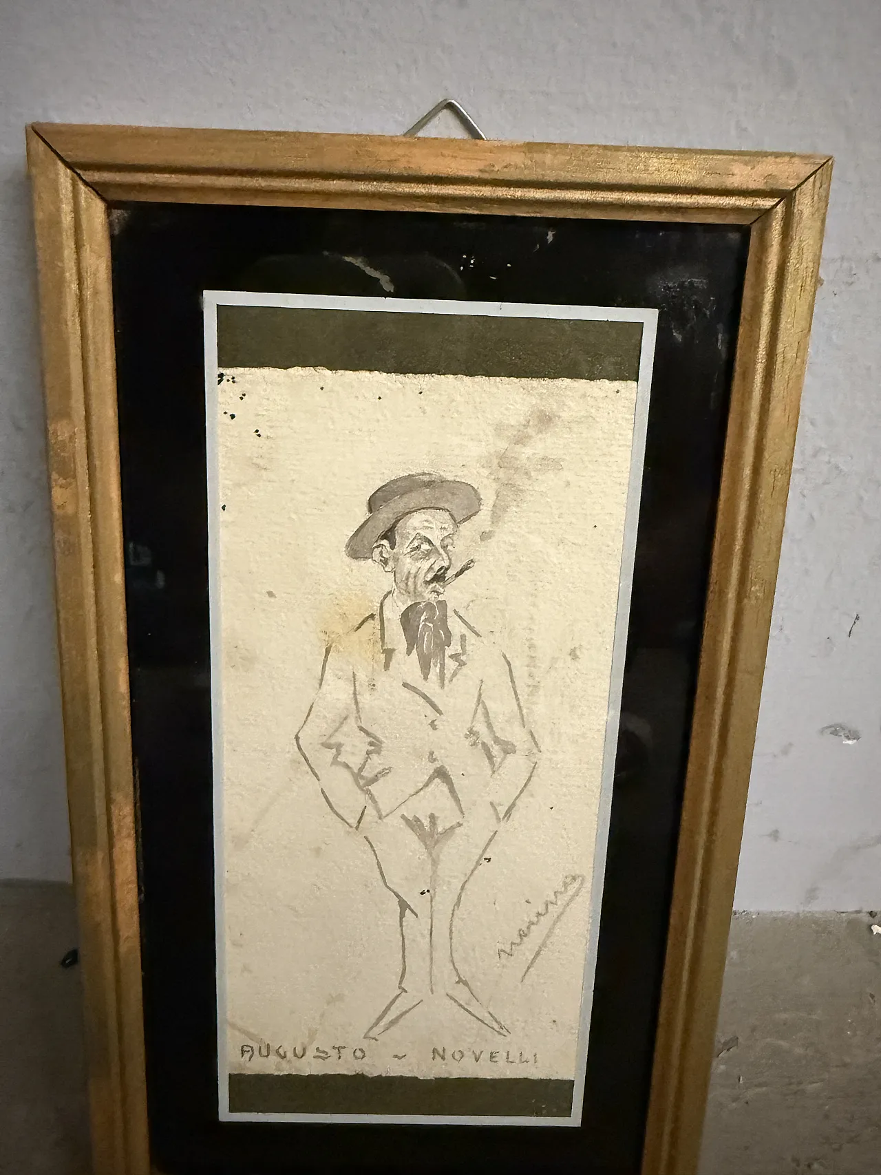 Disegno a china Augusto Novelli Neri Nannetti (Nerino), 1930 2