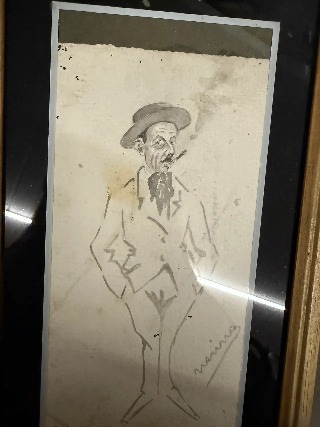 Disegno a china Augusto Novelli Neri Nannetti (Nerino), 1930 4