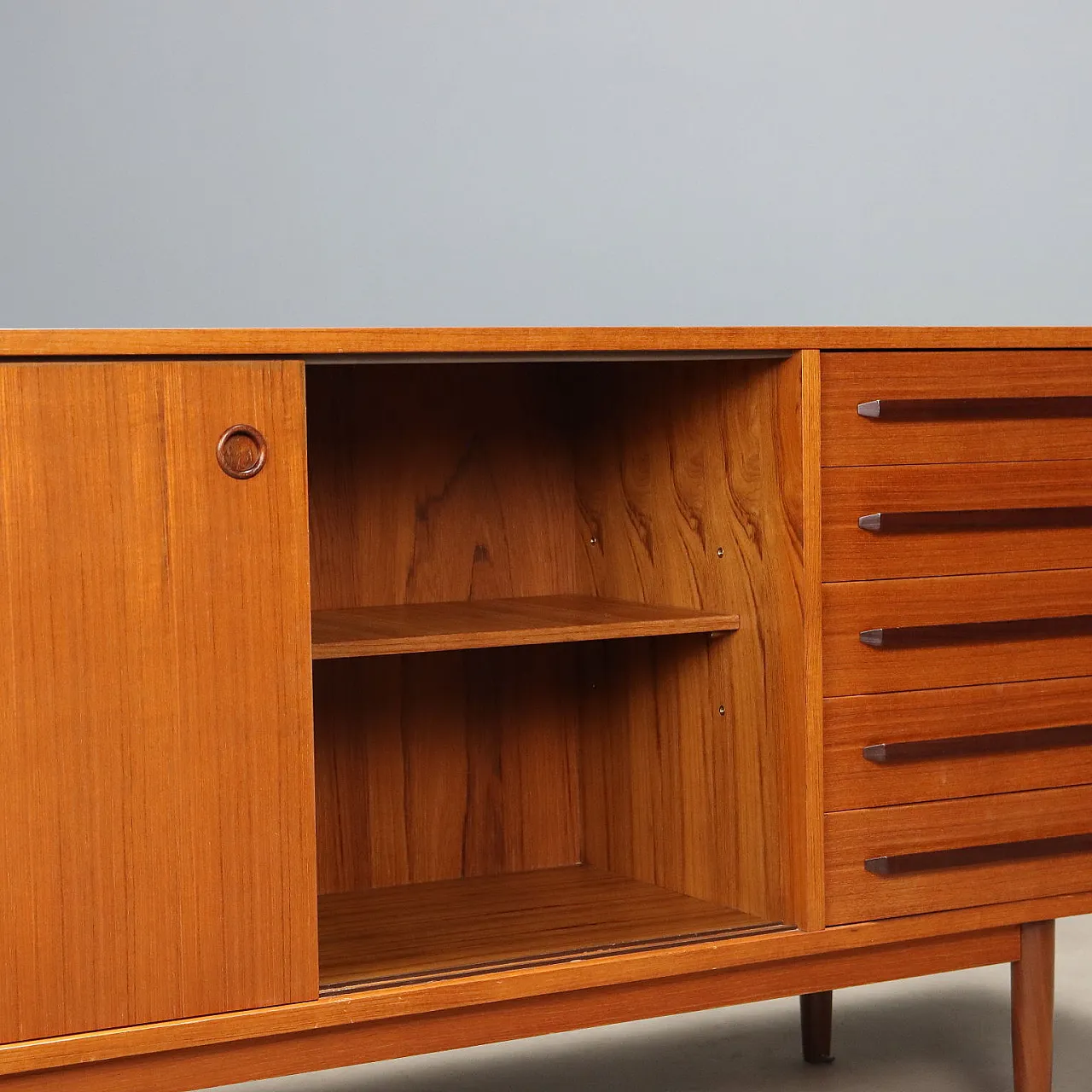 Sideboard in teak, 1960s 5