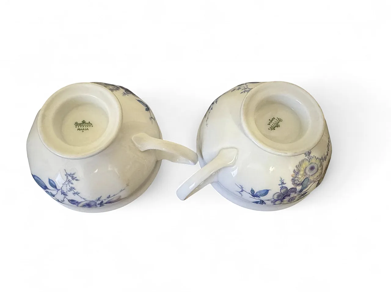 Coppia tazze da te' porcellana Rosenthal serie Maria anni '70 3