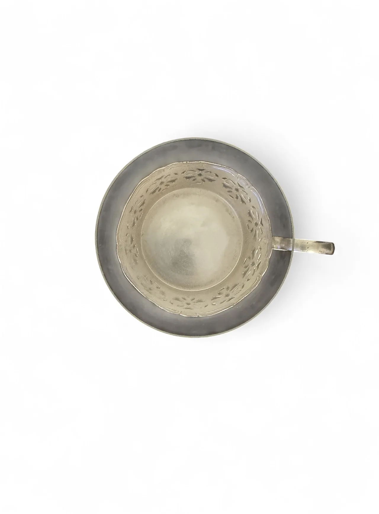 6 silverplated cups by BMF, 1960s 2