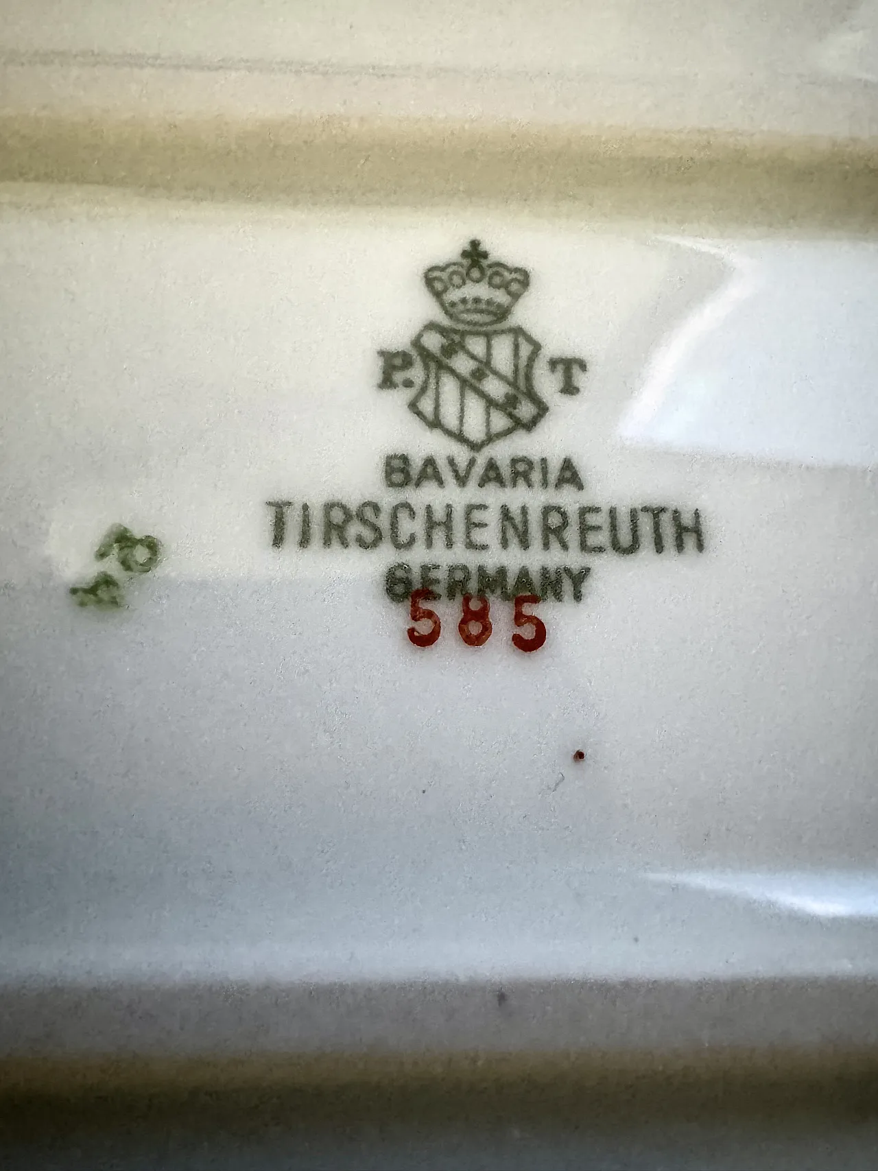 Serving tray Tirschenreuth Bavaria, 70s 1