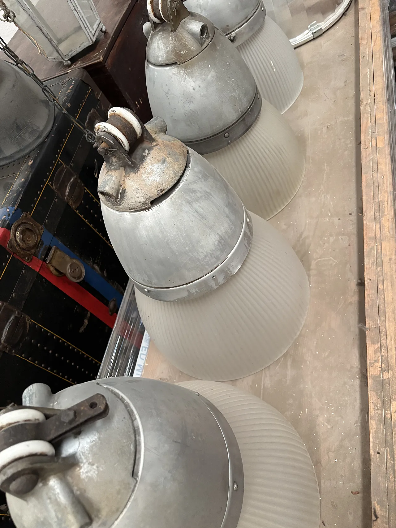 Industrial lamps,, 70s 5