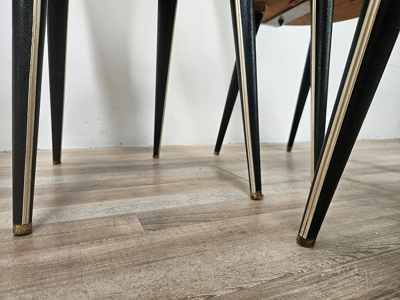 6 dining chairs by Umberto Mascagni, 50s 15