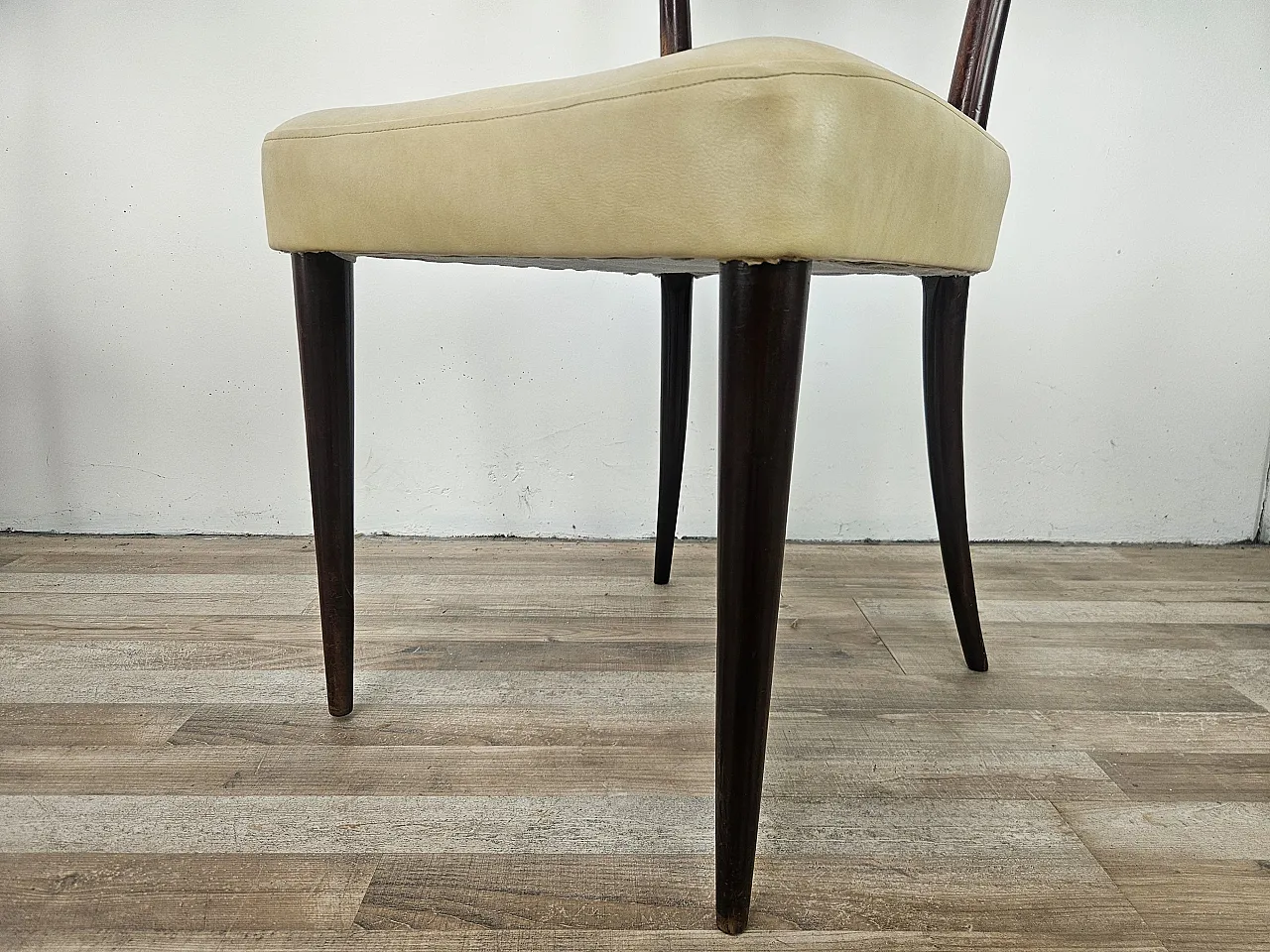 6 Art Deco chairs attr. to Carlo Rava, 1950s 11