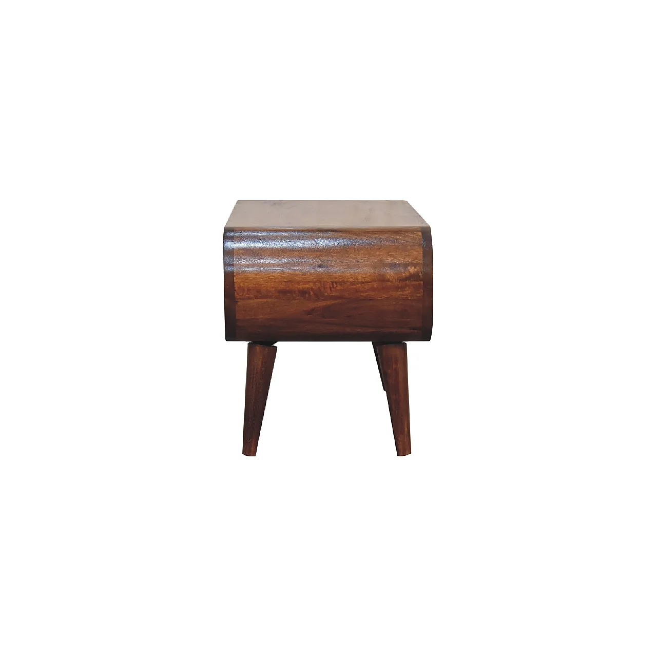 Amaya Nordic style coffee table in mangowood, 2000s 9