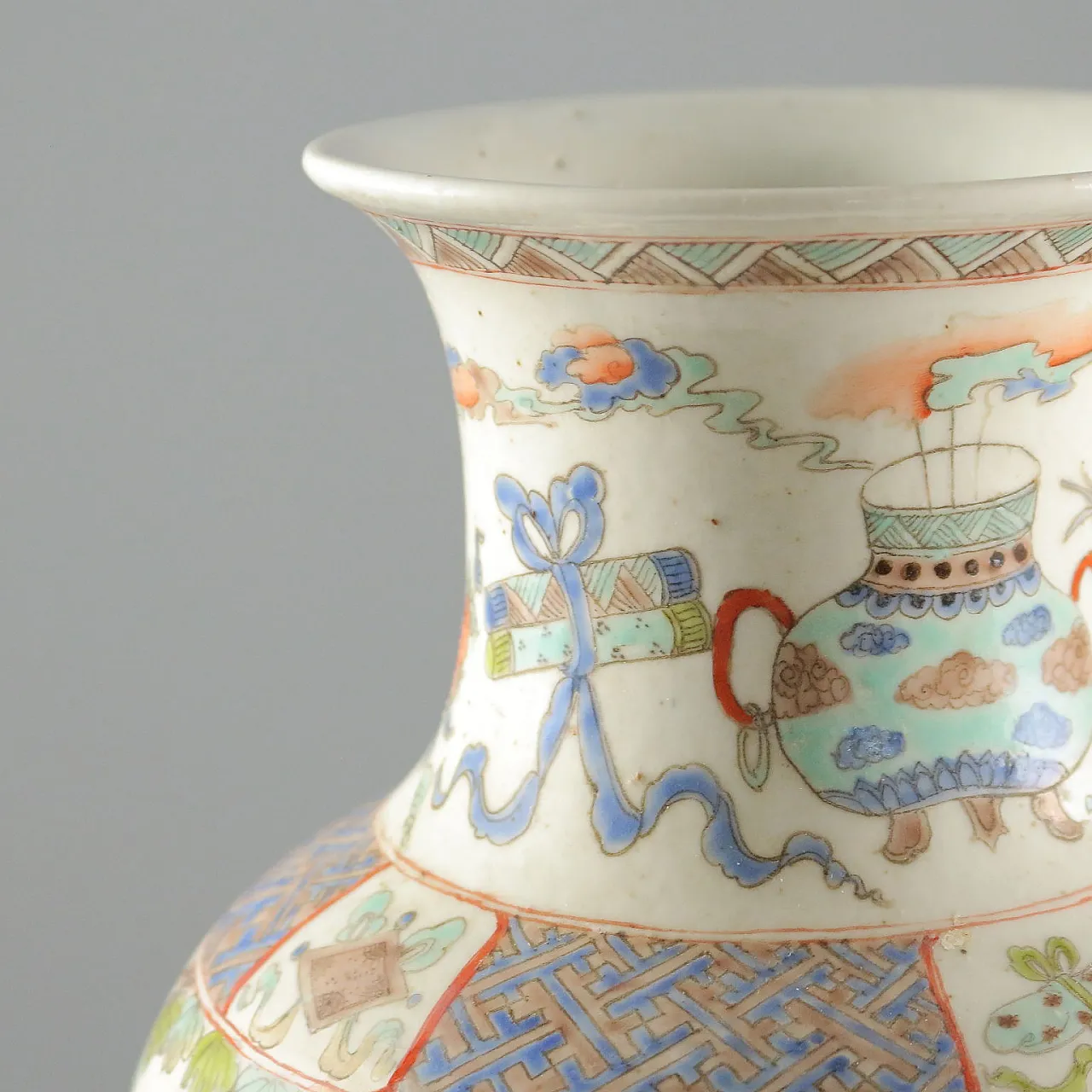 Vaso a Balaustro in porcellana, '900 4