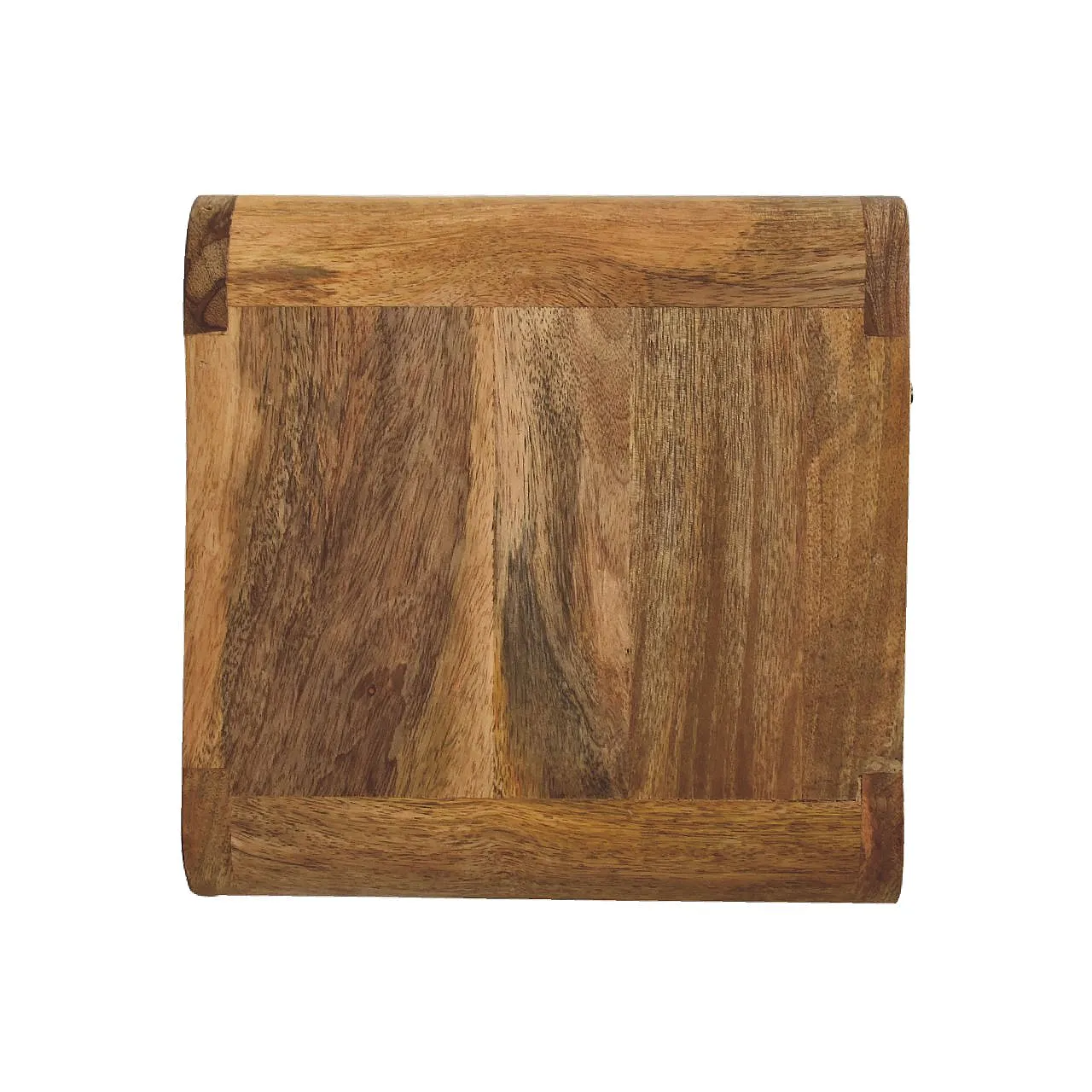 Mini oak-ish floating open bedside, 2000s 8