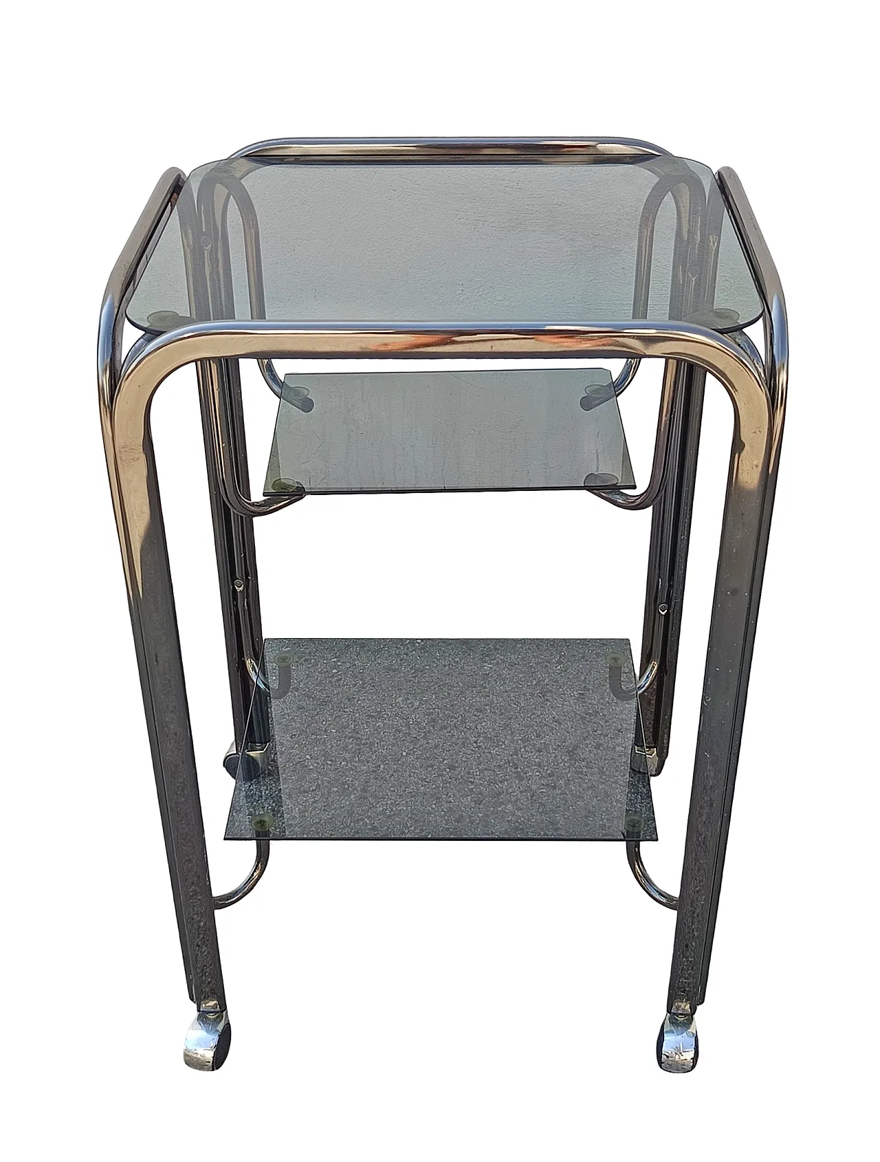 Pair of twin trolleys, 70s 3