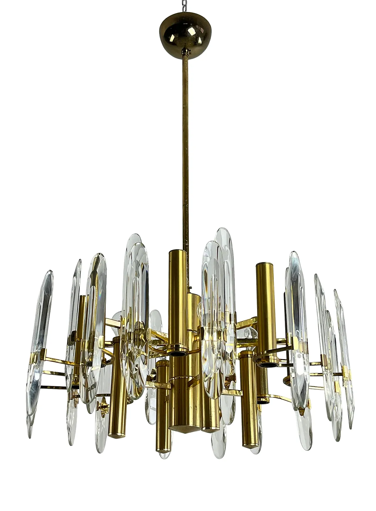 Large chandelier by Gaetano Sciolari 1