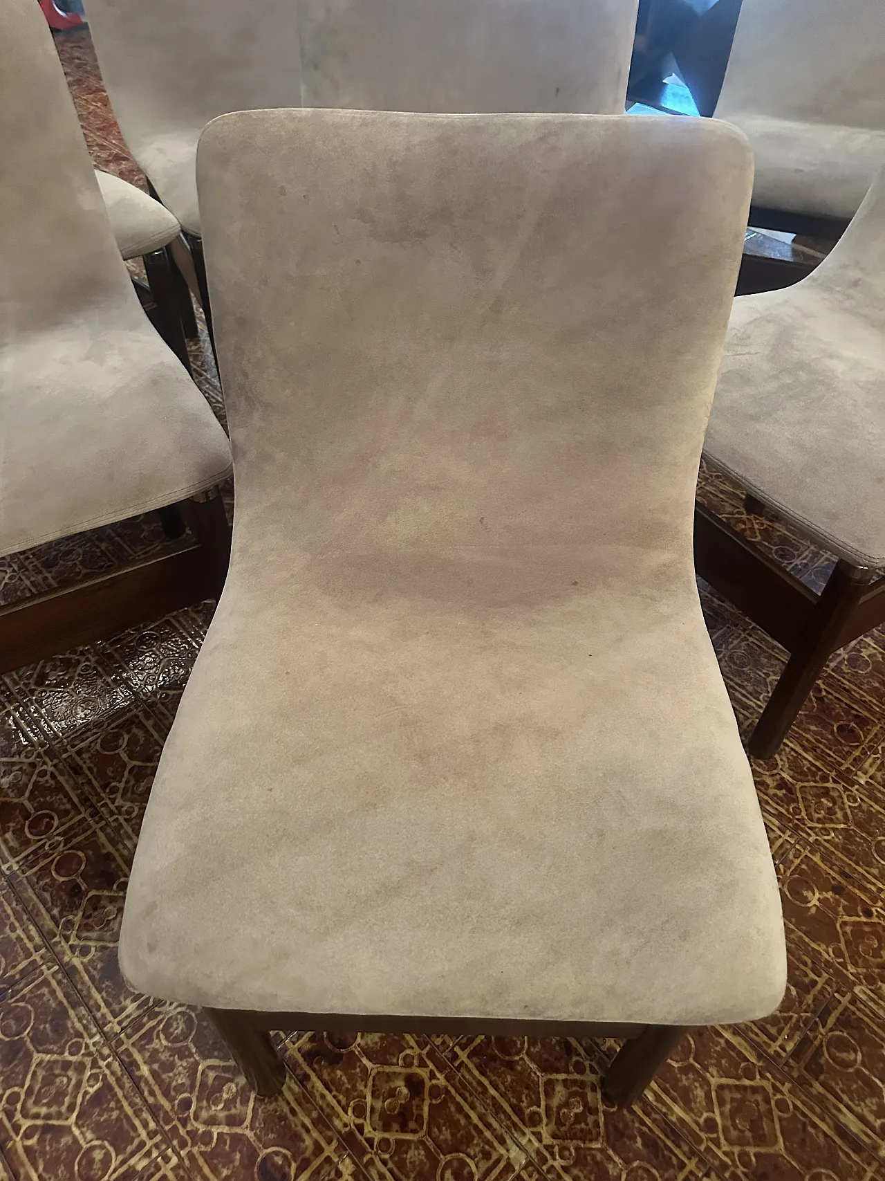 8 Chelsea chairs by Vittorio Introini for Saporiti Italia, 1970s 4