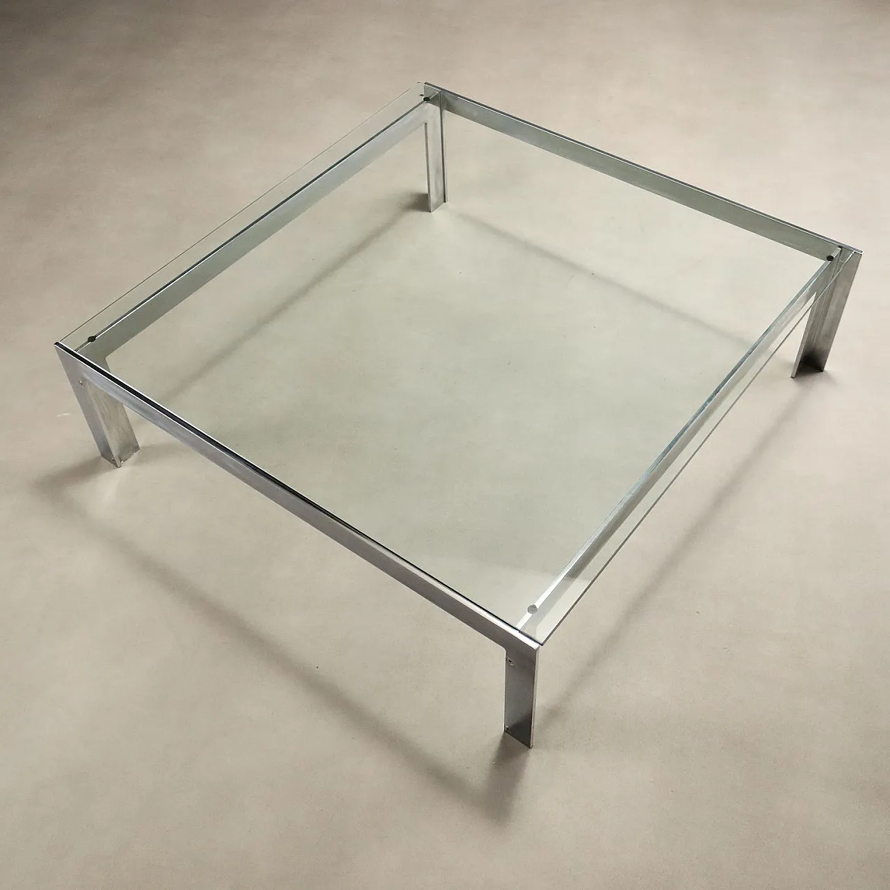 Square coffee table, 1970s 3