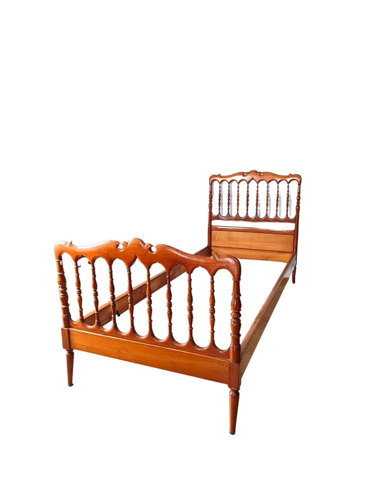 Cherry bed by Gaetano Descalzi, 1950s 1