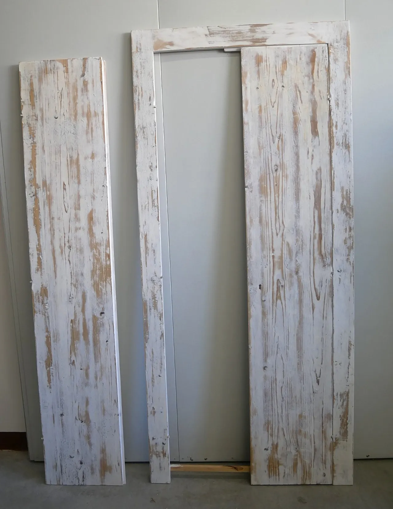 3 Interior framed doors, 19th century 2