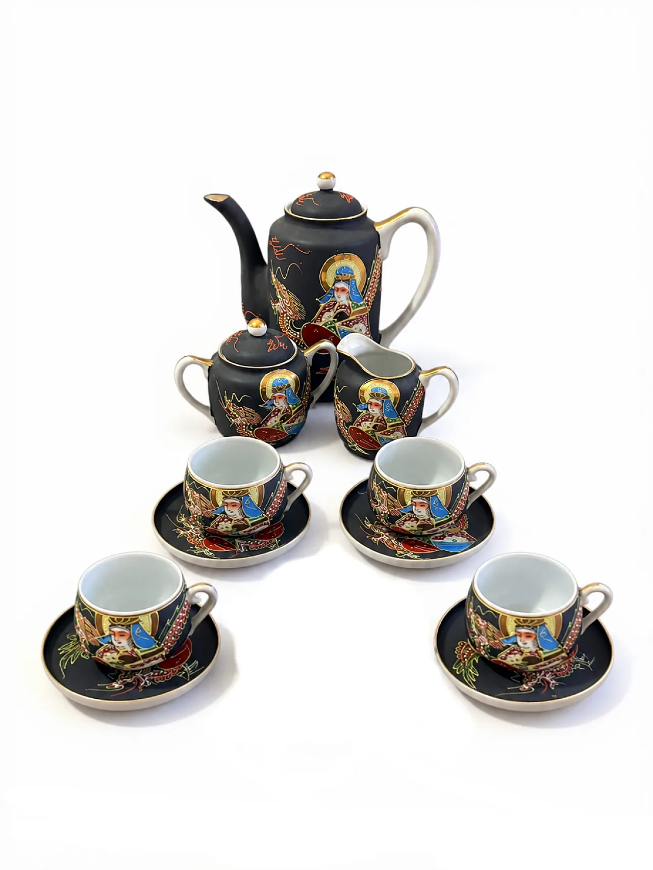 Set of Kutani tea and coffee service, 70s 1