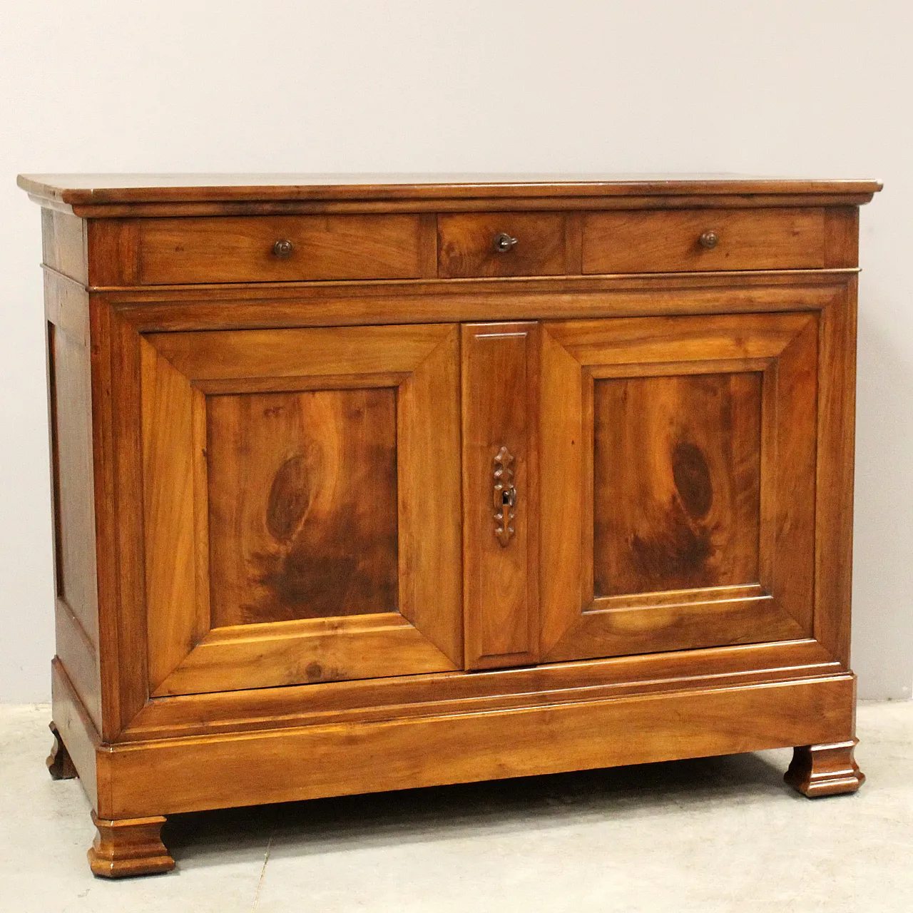Credenza in noce Luigi Filippo '800 2