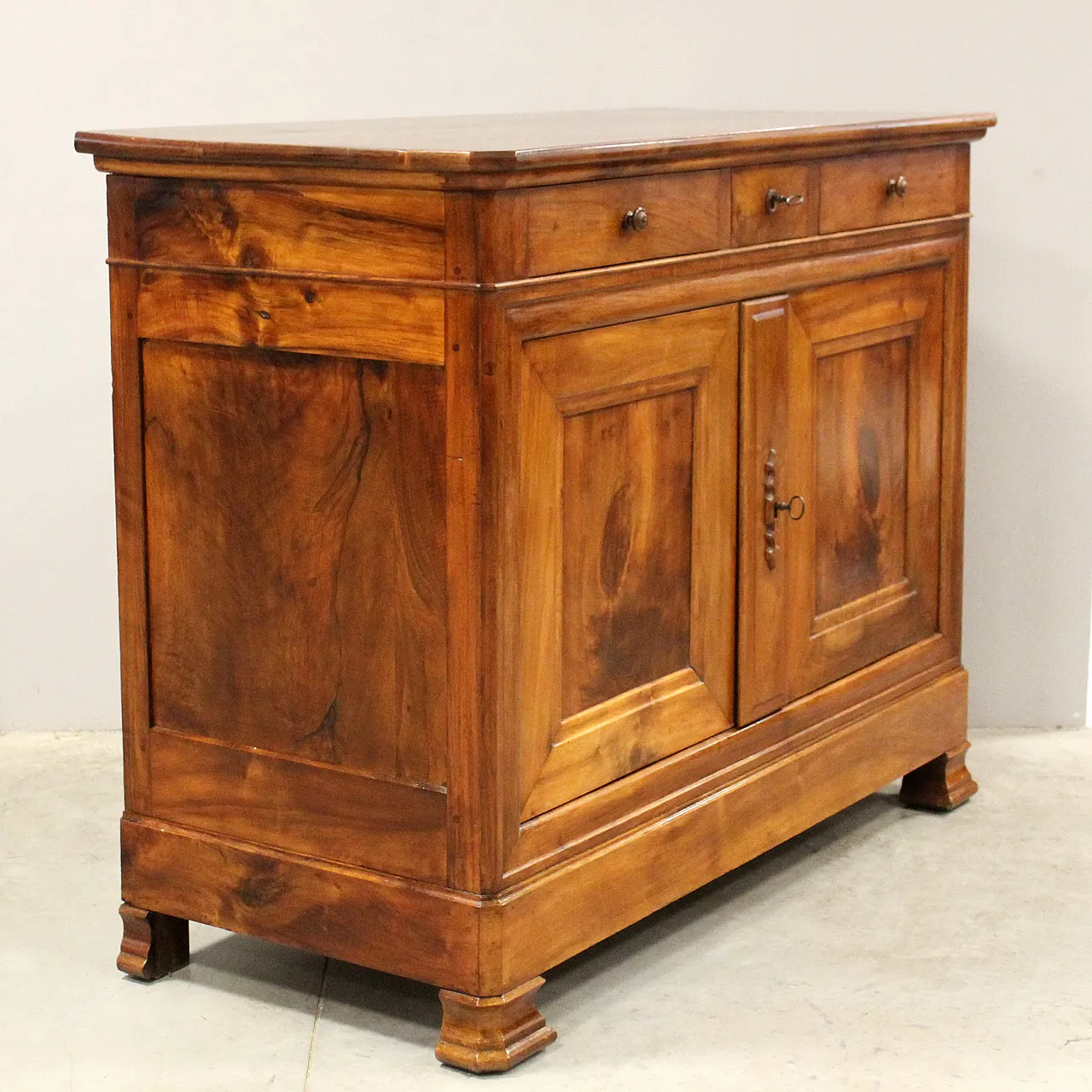 Credenza in noce Luigi Filippo '800 4