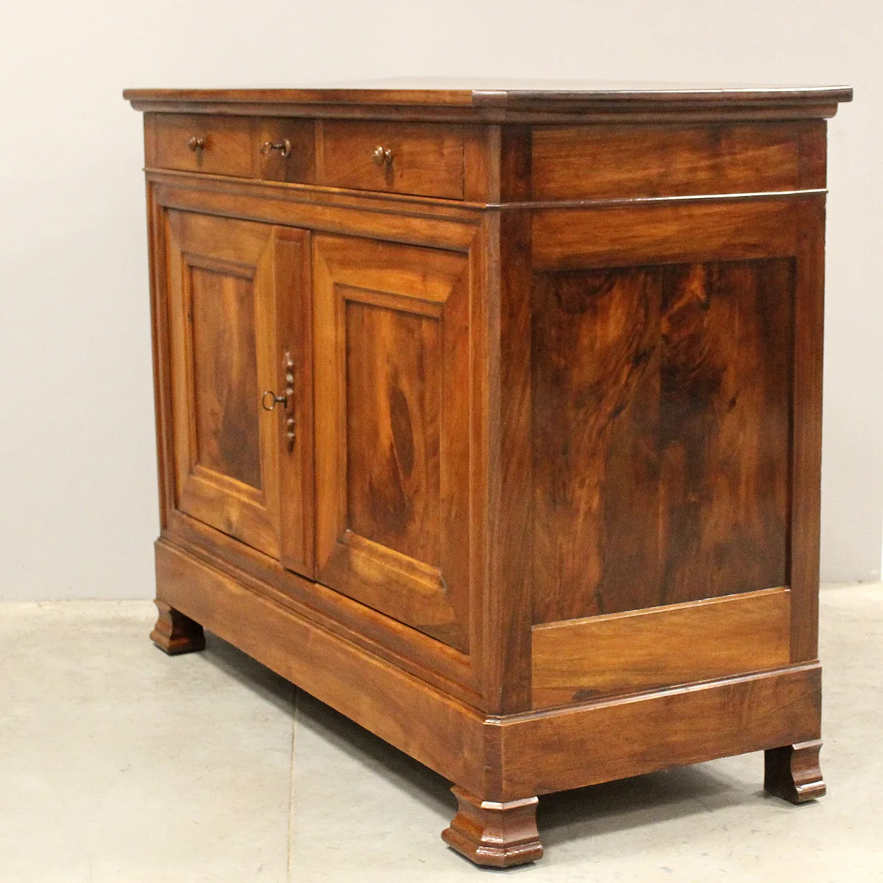 Credenza in noce Luigi Filippo '800 5