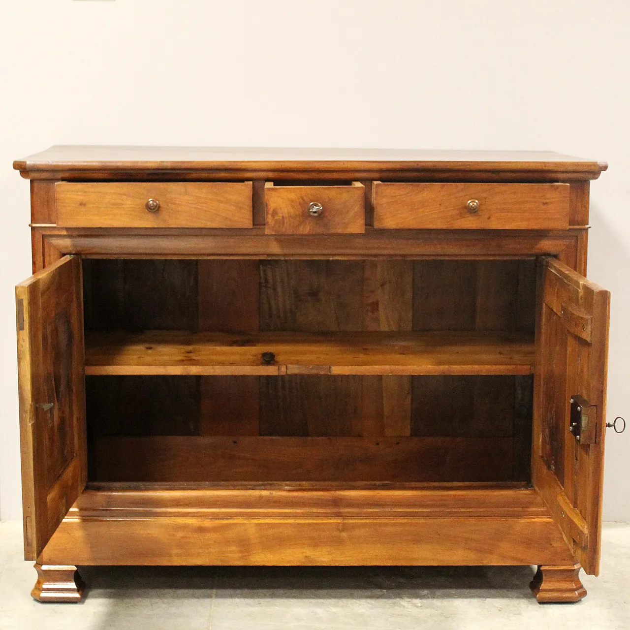 Credenza in noce Luigi Filippo '800 7